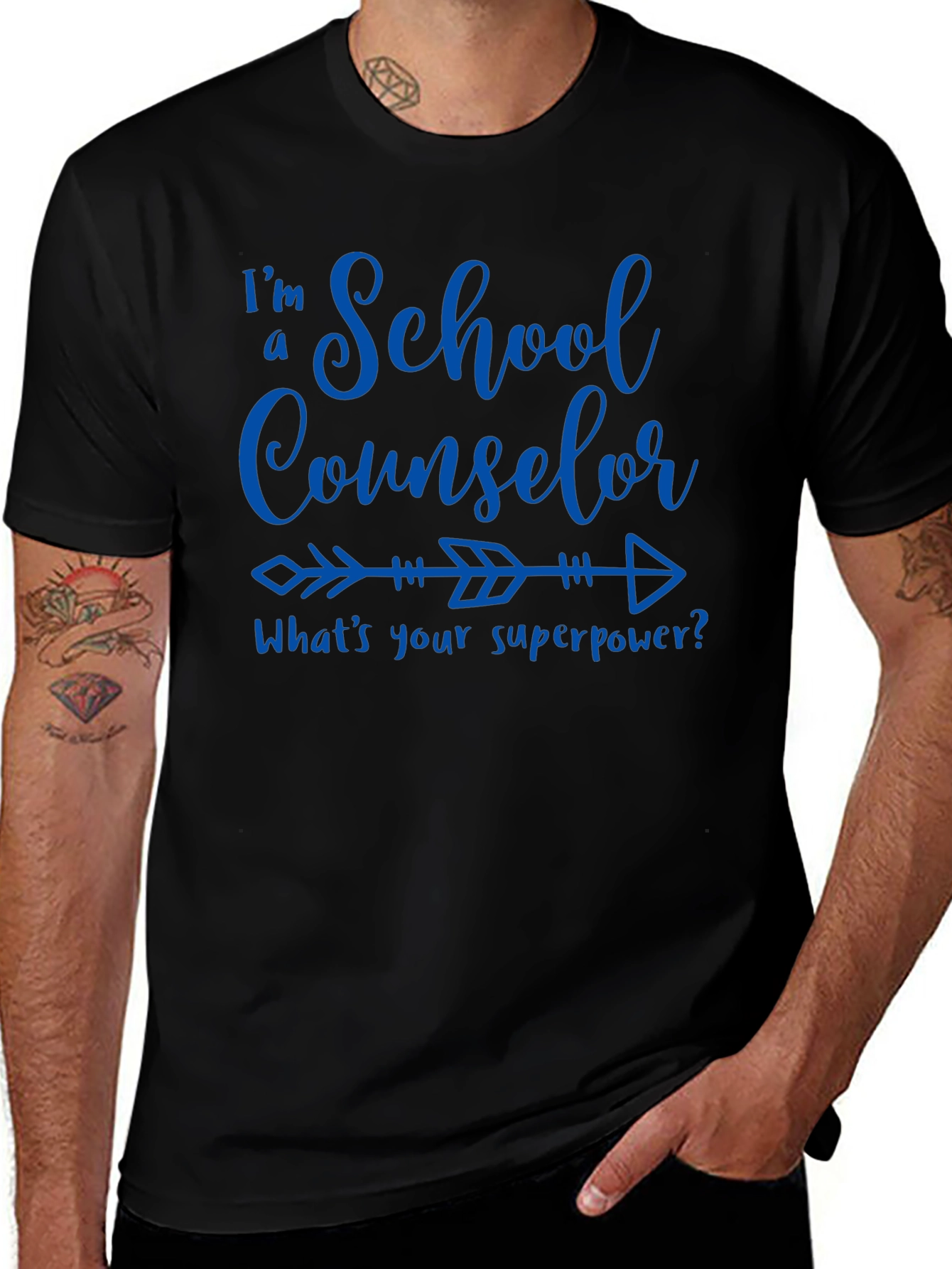 School Counselor Superpower T-Shirt