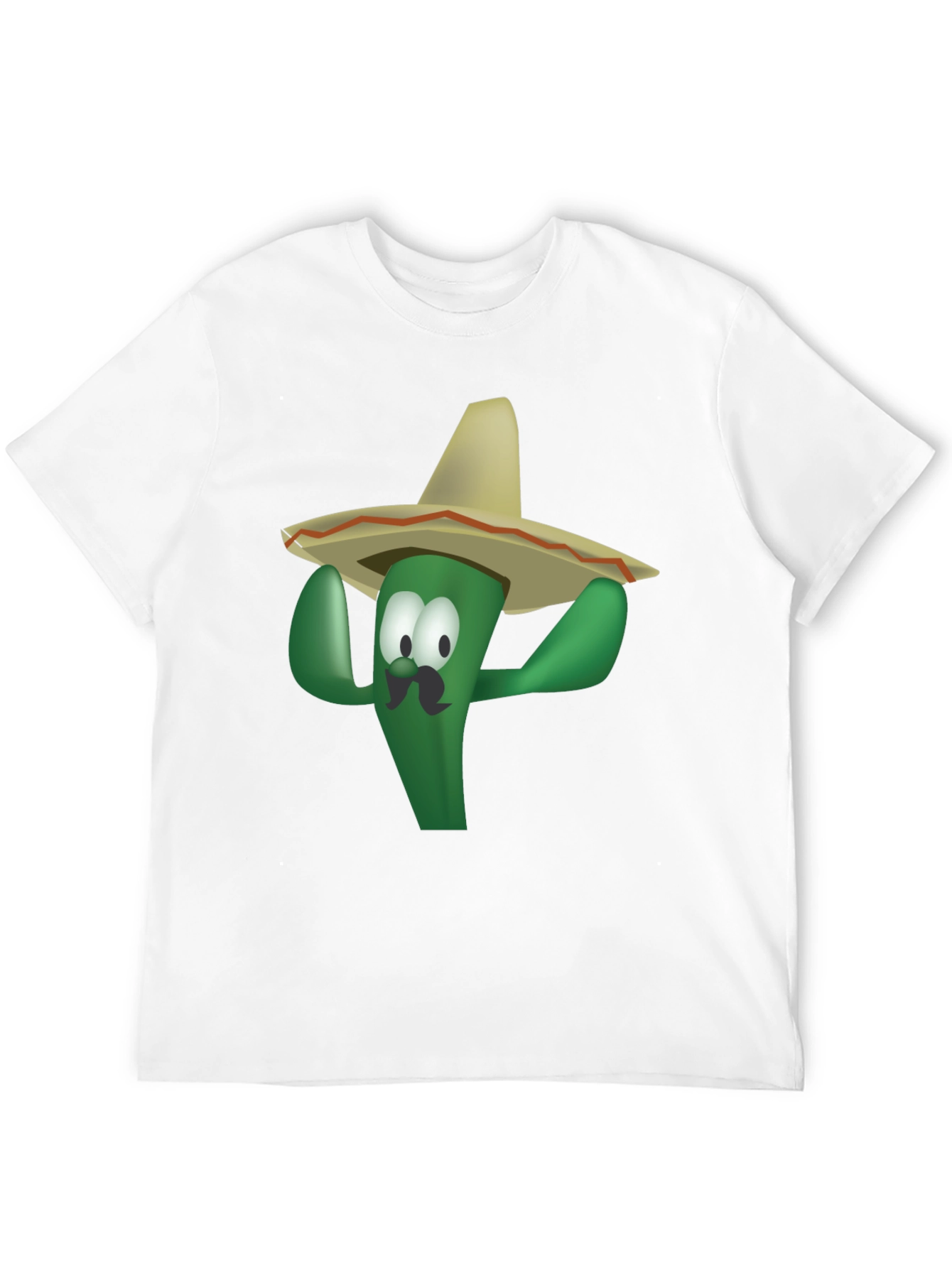 Funny Cactus Sombrero T-Shirt - Viva Mexico!