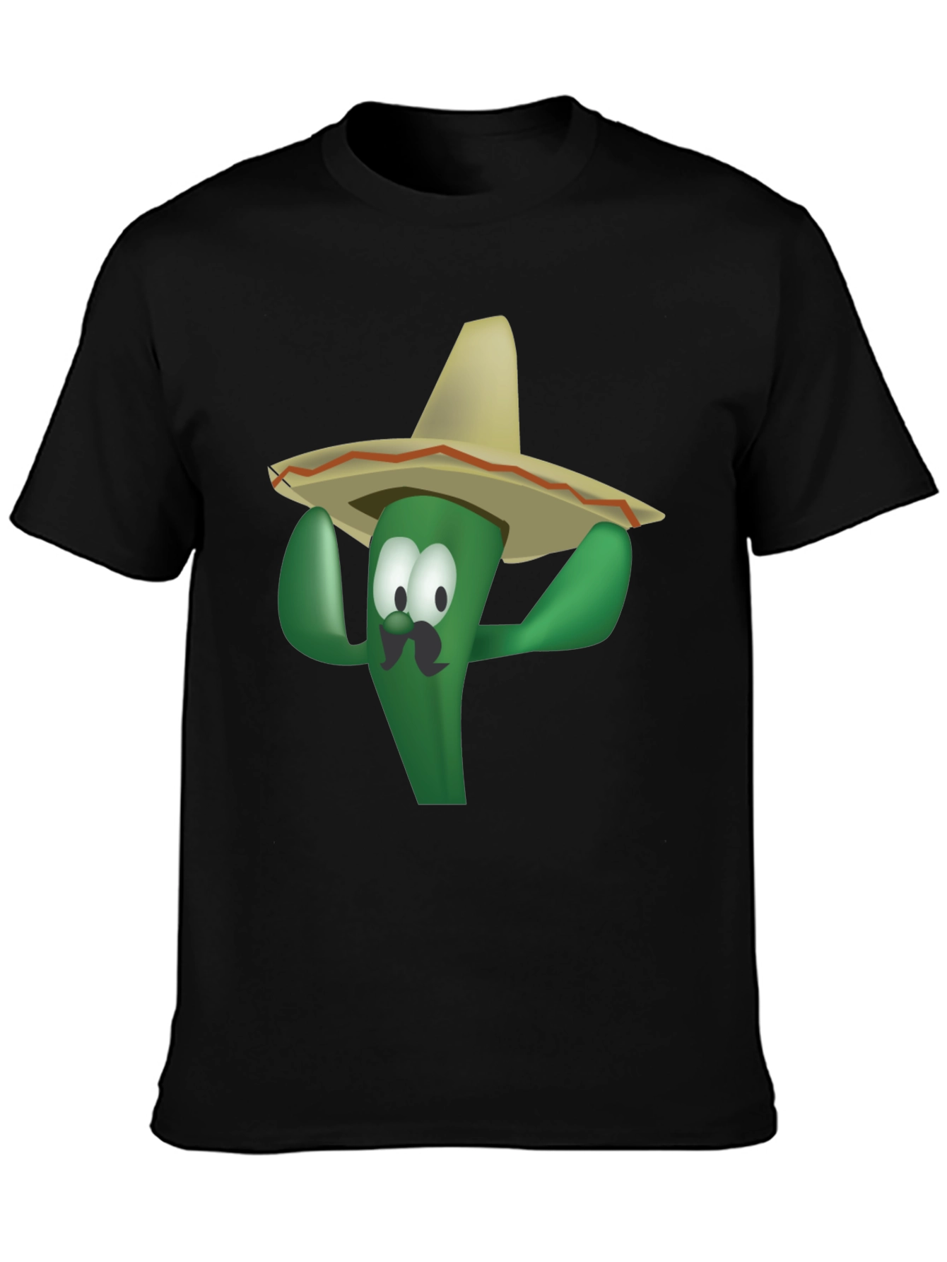 Funny Cactus Sombrero T-Shirt - Viva Mexico!