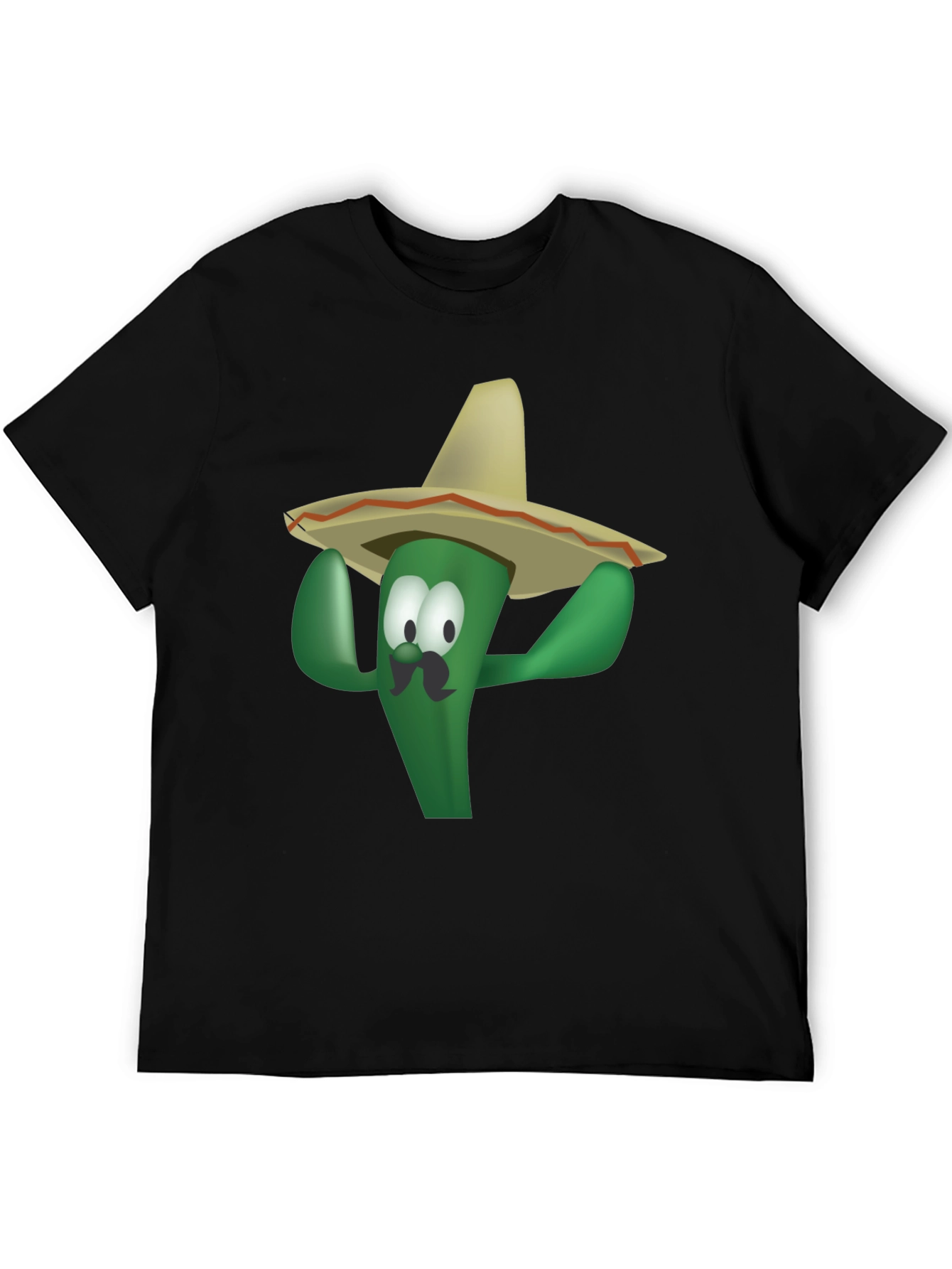 Funny Cactus Sombrero T-Shirt - Viva Mexico!