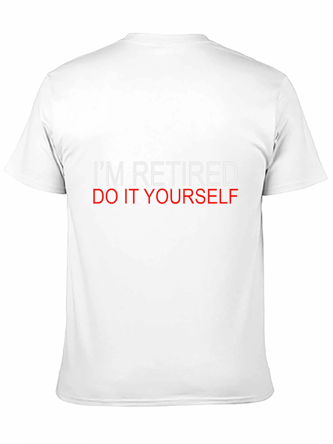 Retired DIY Black T-Shirt