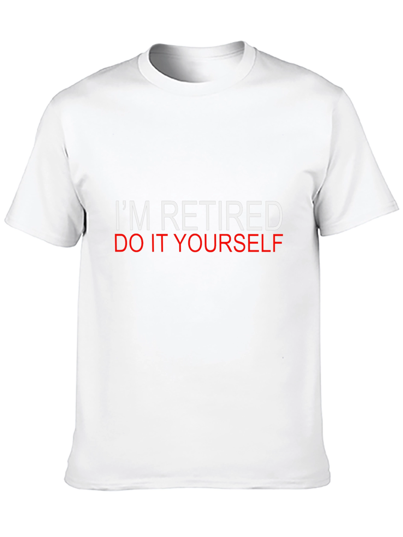 Retired DIY Black T-Shirt