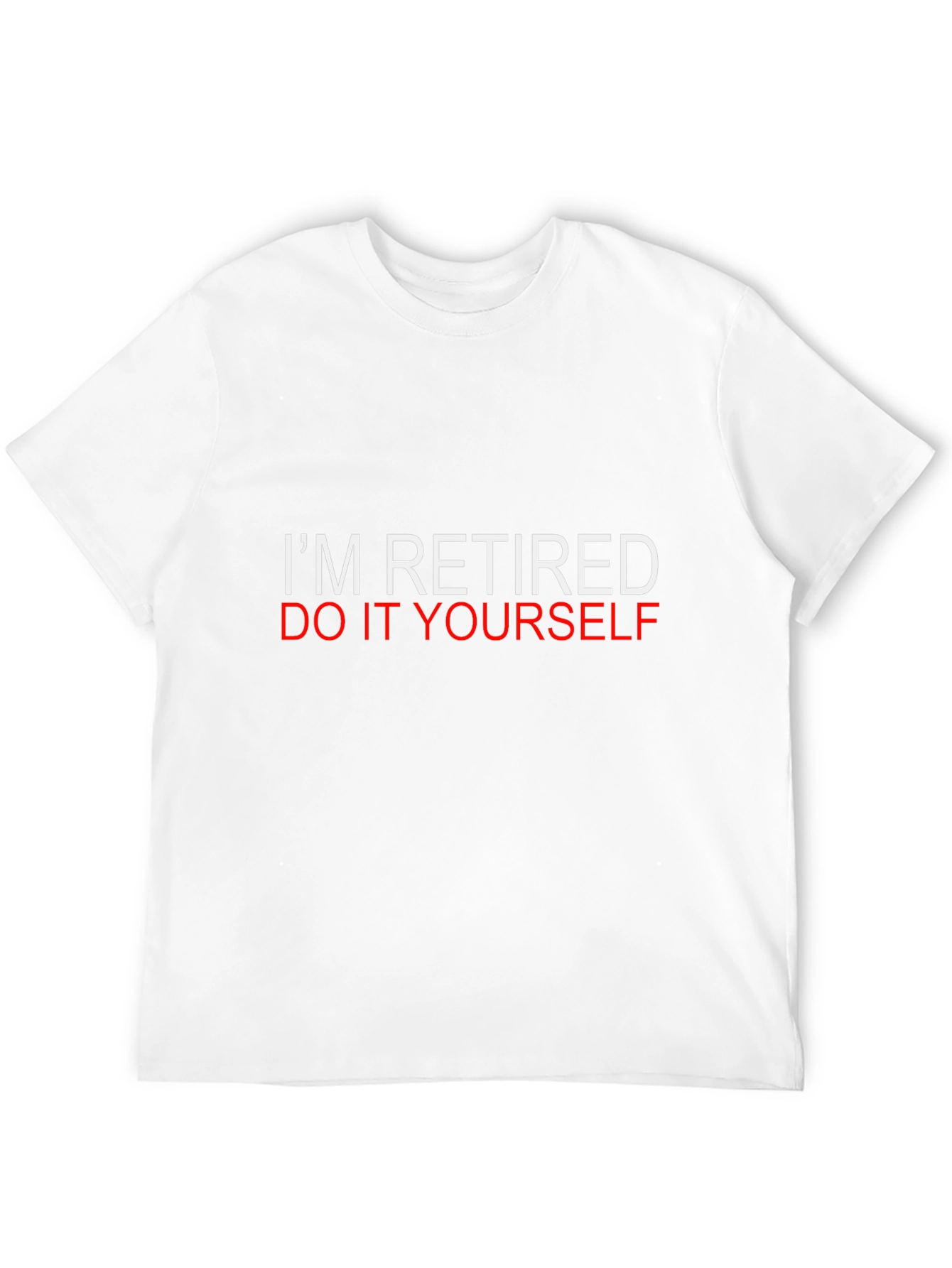 Retired DIY Black T-Shirt