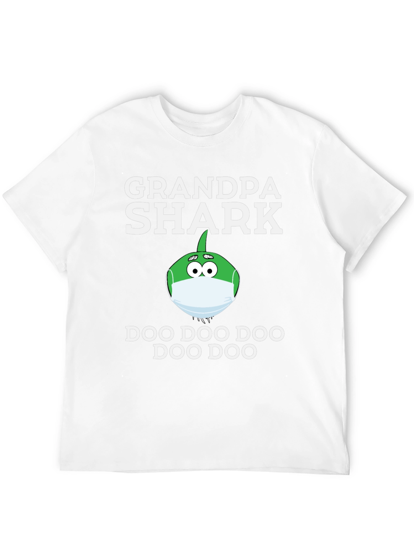 Grandpa Shark Doo Doo Funny T-Shirt