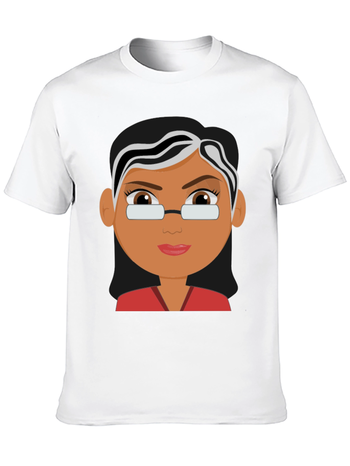 Cartoon Ruth Bader Ginsburg T-Shirt Black Cotton Tee