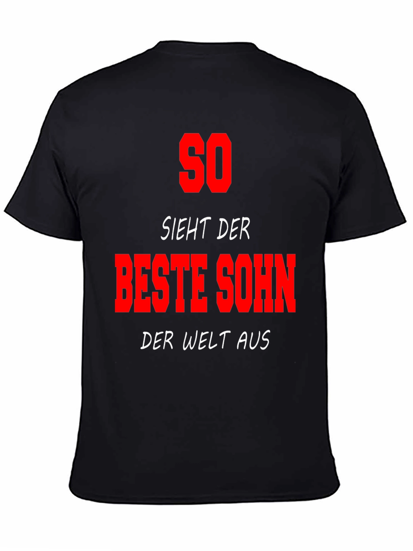 Best Son Ever Black T-Shirt - German Pride