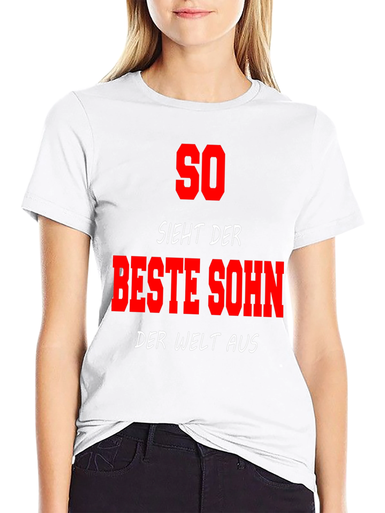 Best Son Ever Black T-Shirt - German Pride