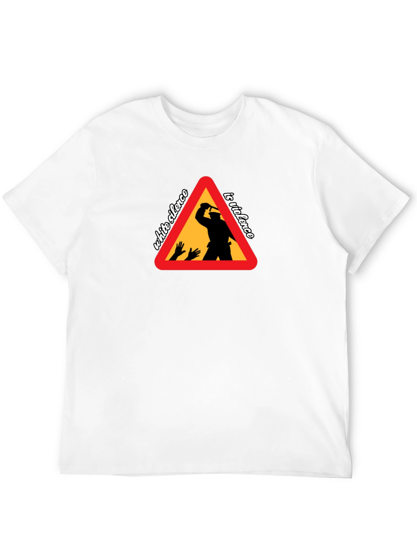 White Silence is Violence Graphic Tee
