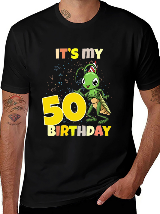 50th Birthday Cricket Graphic Tee