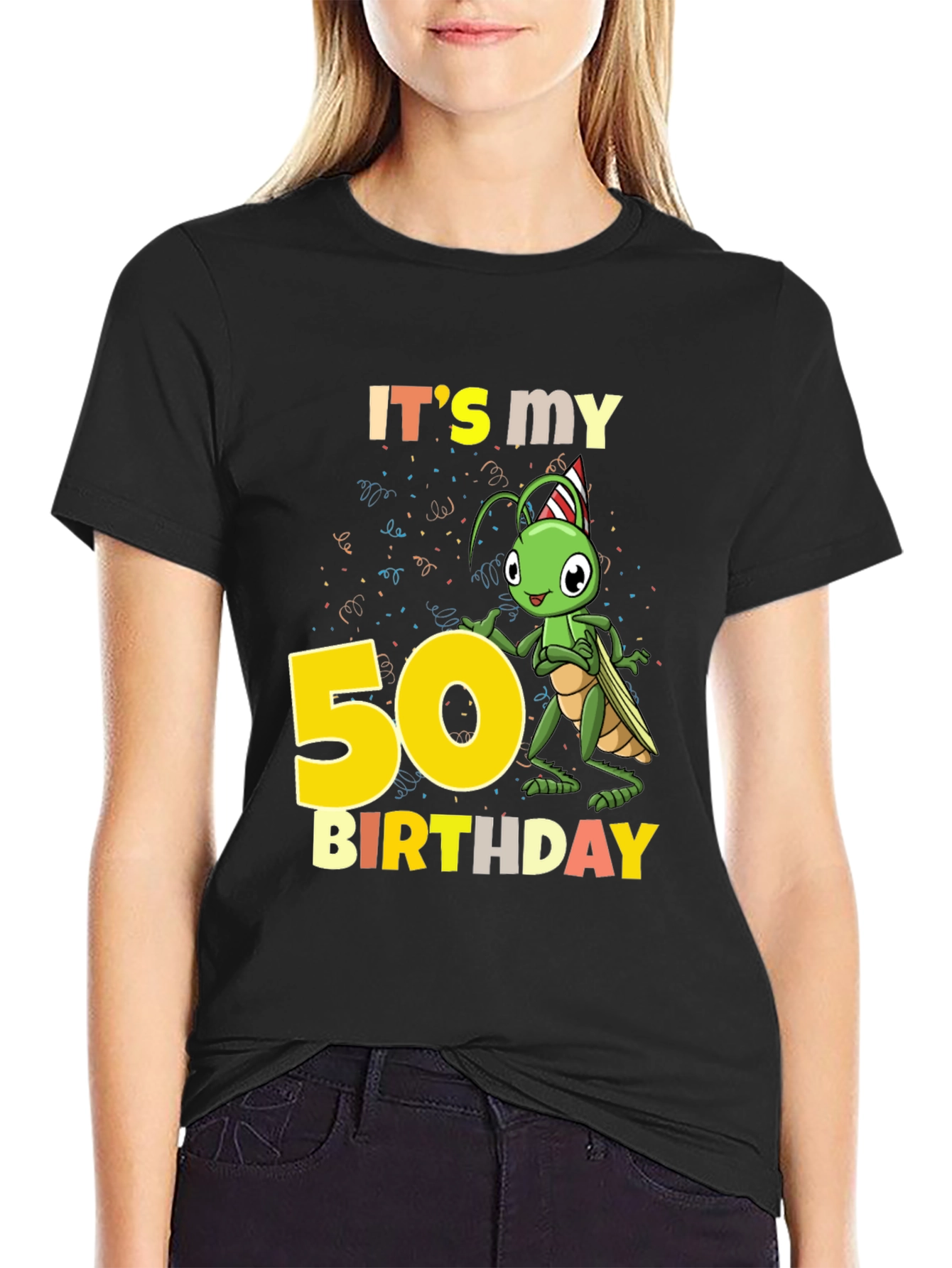 50th Birthday Cricket Graphic Tee
