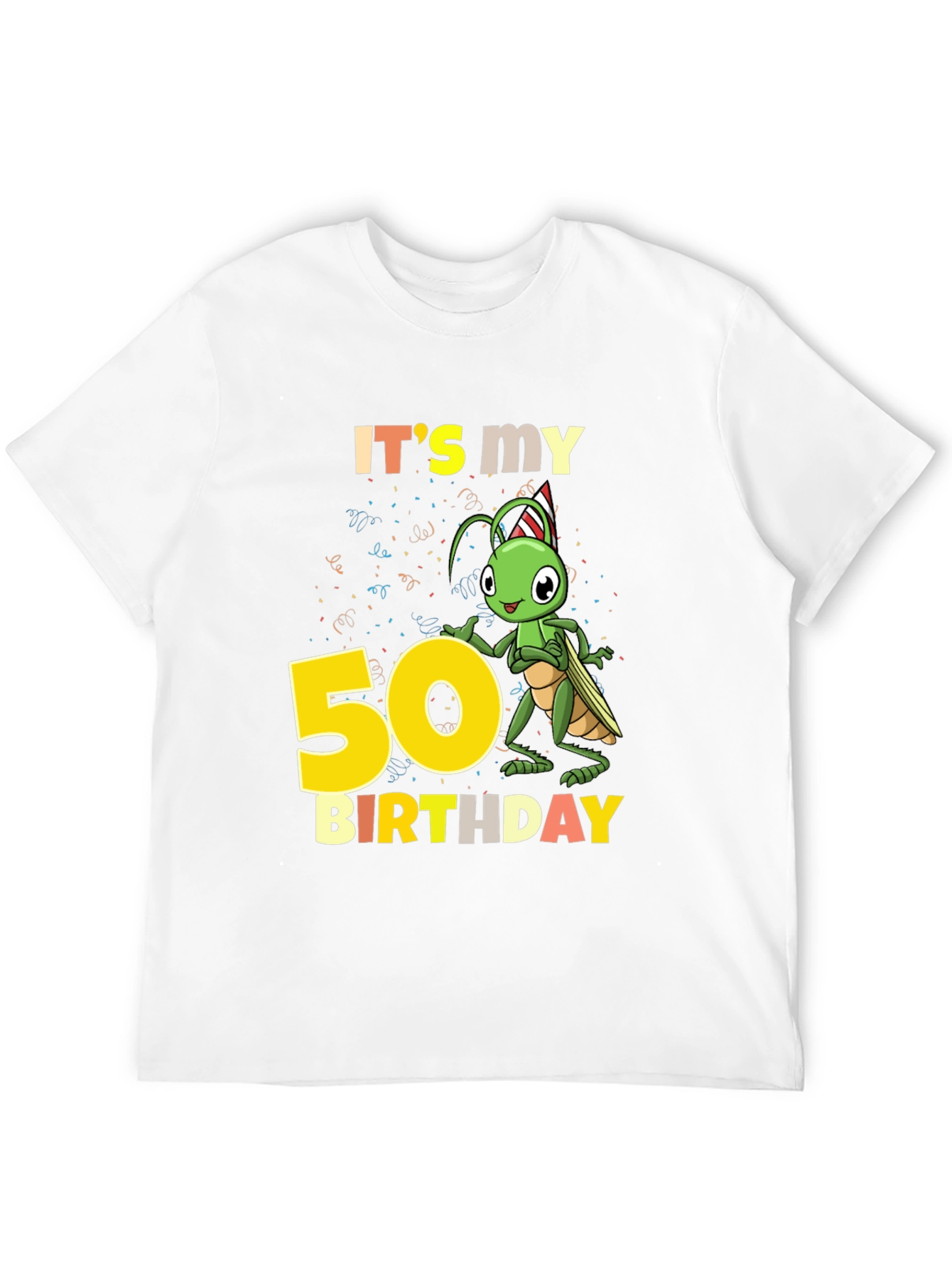 50th Birthday Cricket Graphic Tee