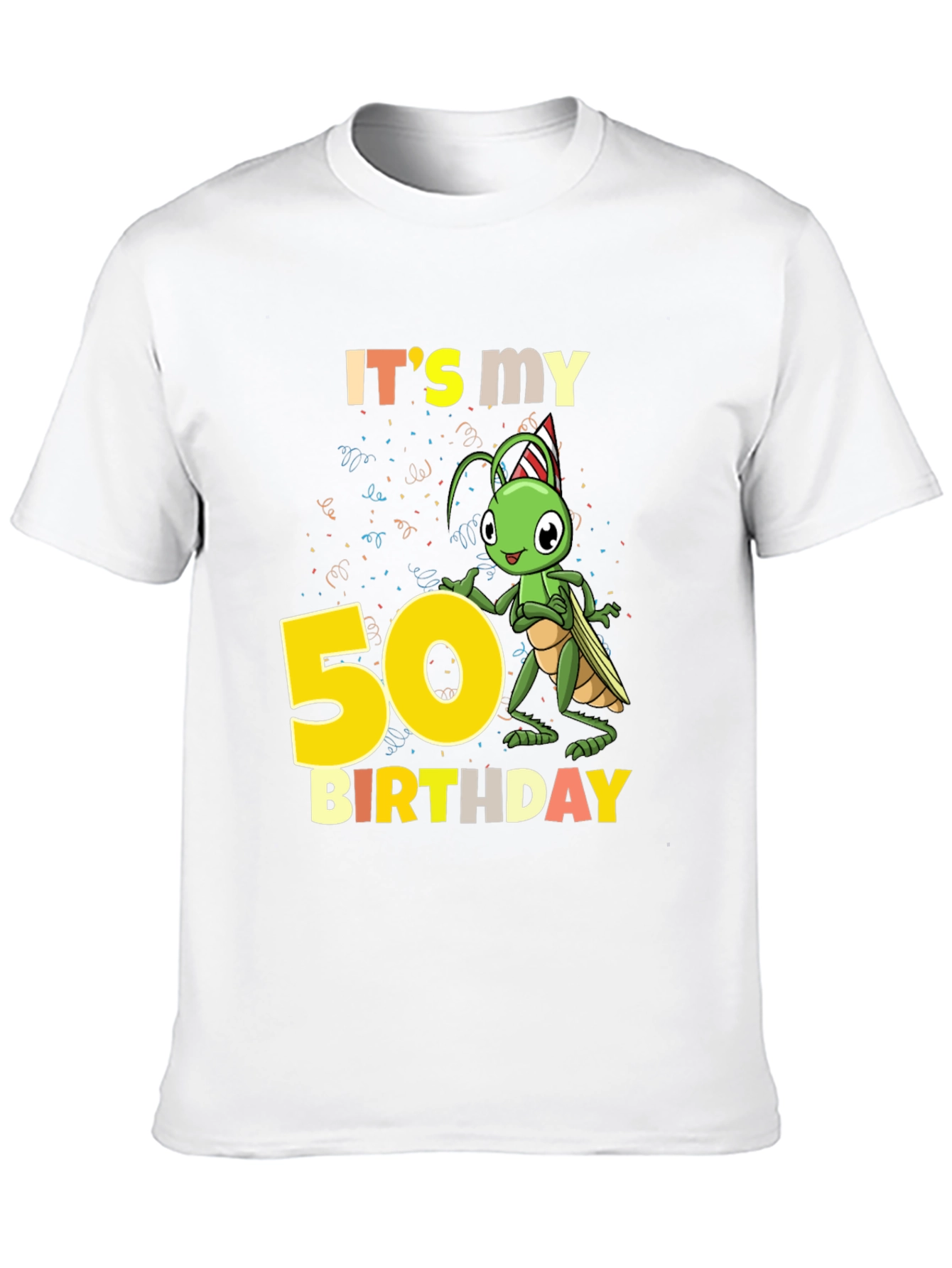 50th Birthday Cricket Graphic Tee
