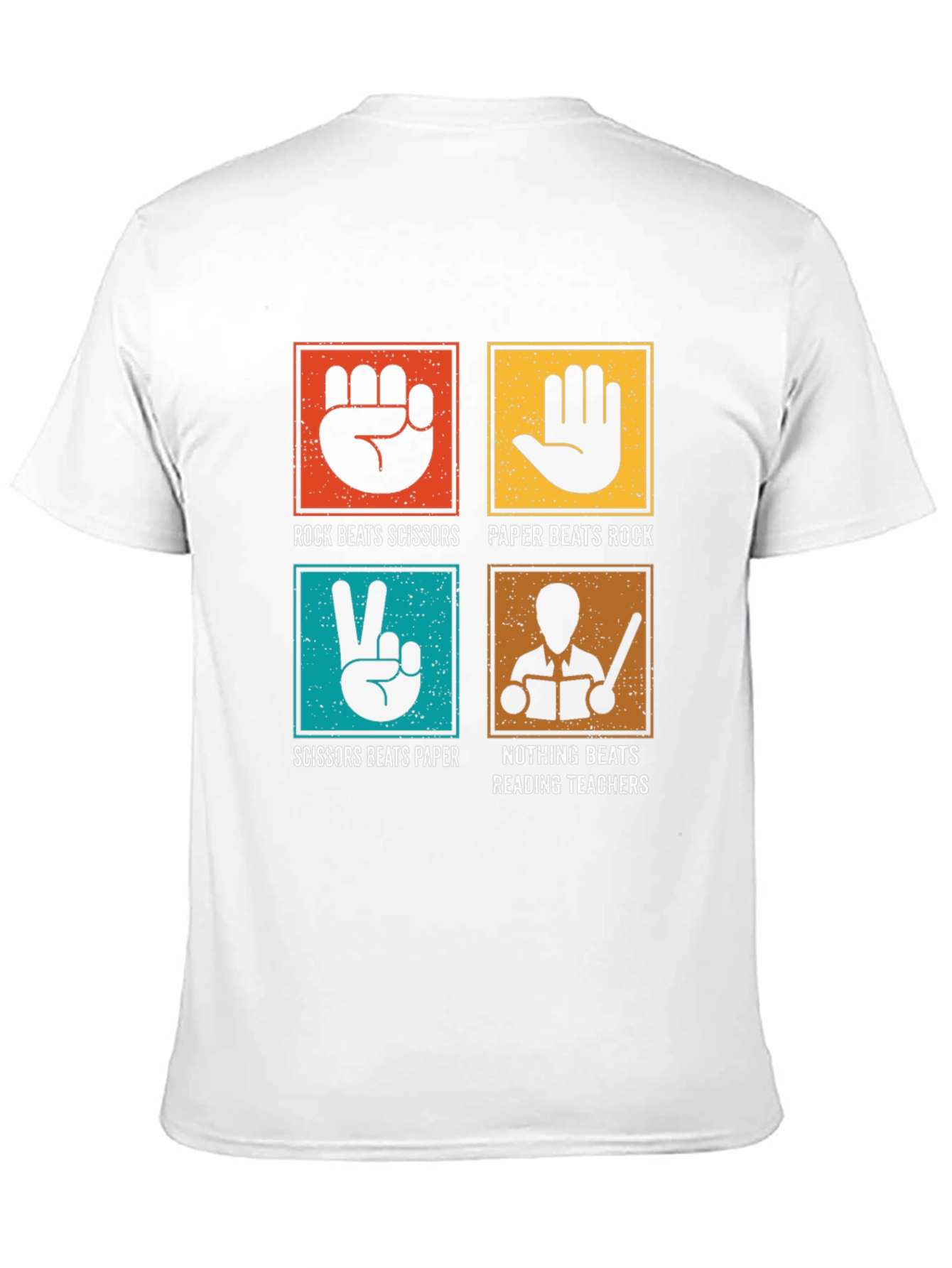 Rock Paper Scissors Teacher Graphic Tee