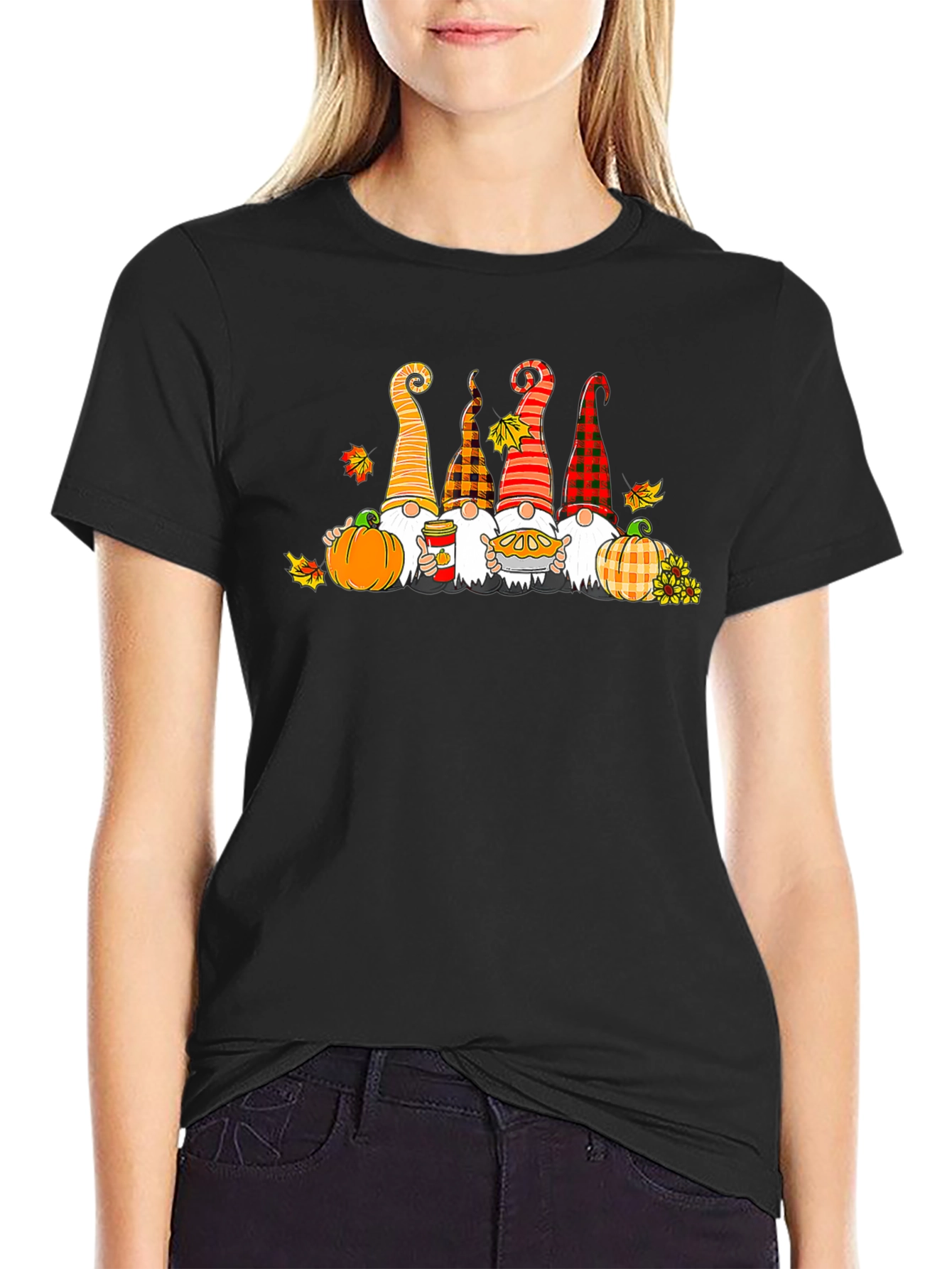 Fall Gnomes Graphic Tee