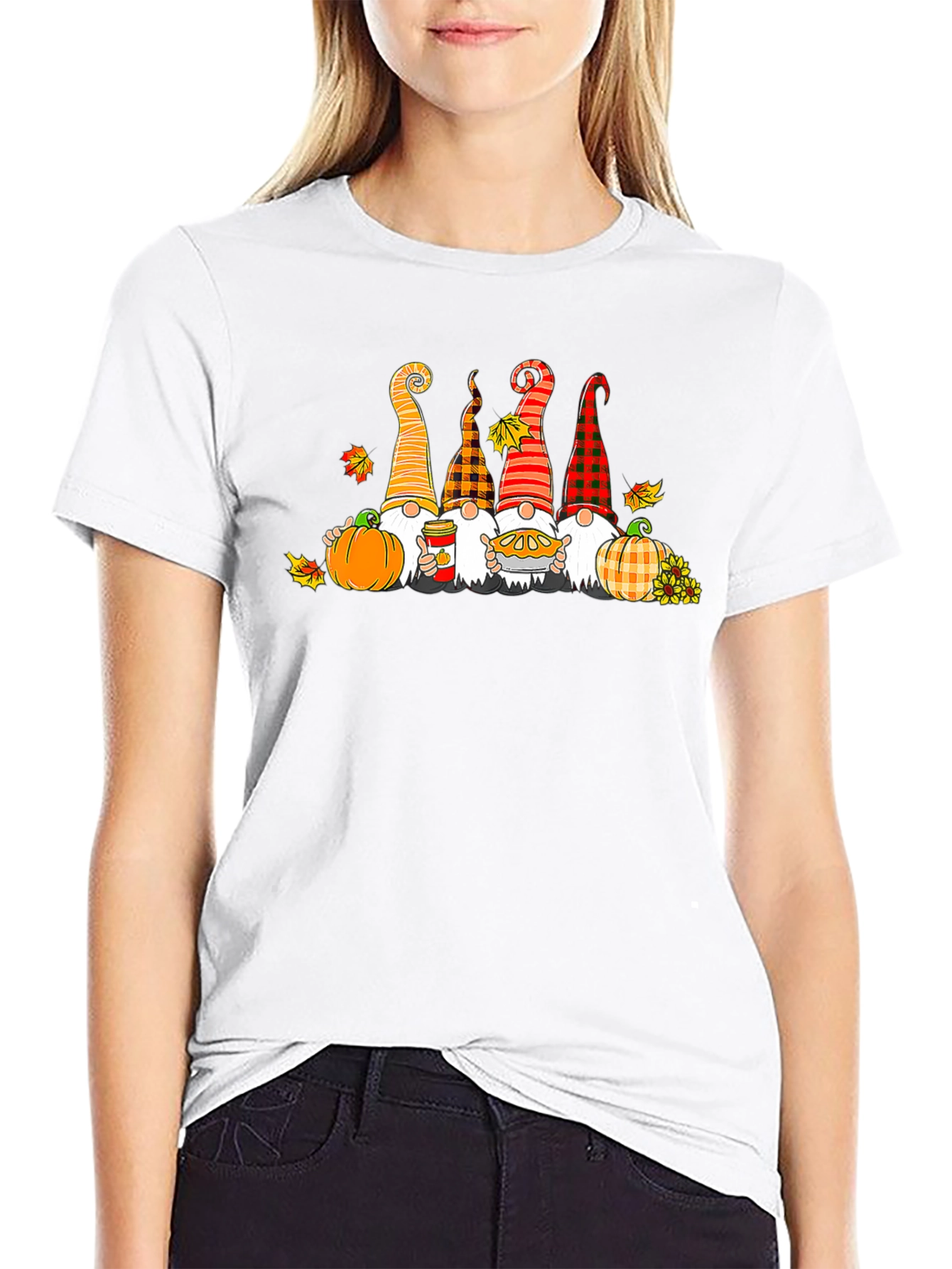 Fall Gnomes Graphic Tee