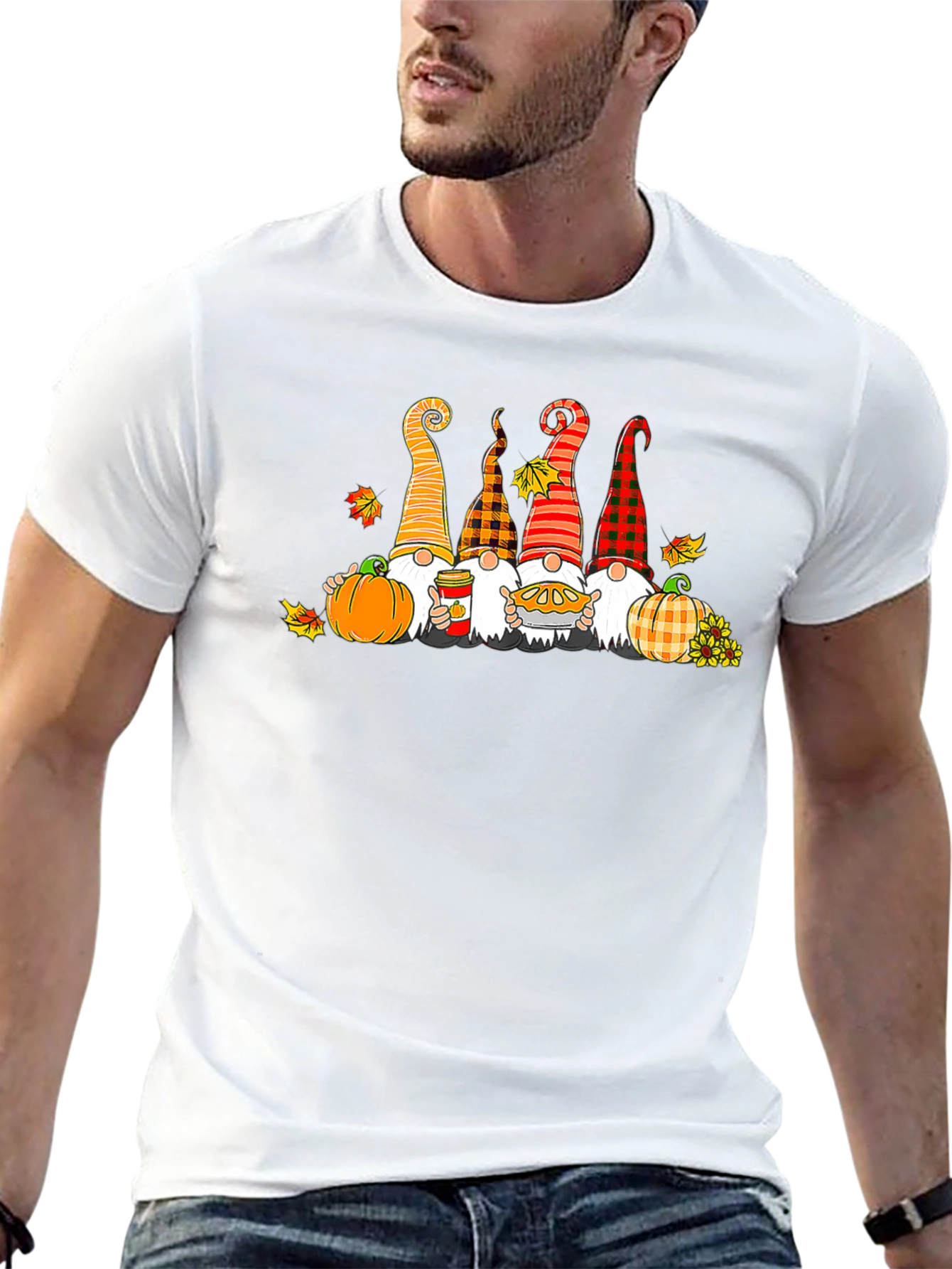 Fall Gnomes Graphic Tee