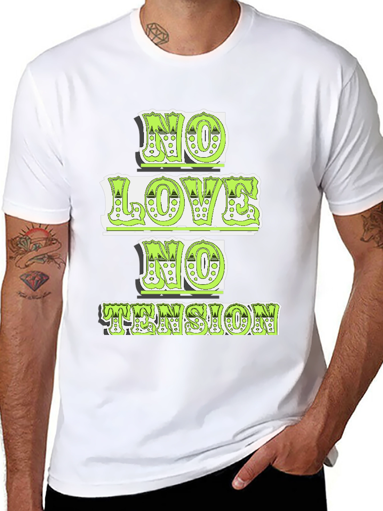 No Love No Tension Graphic Tee