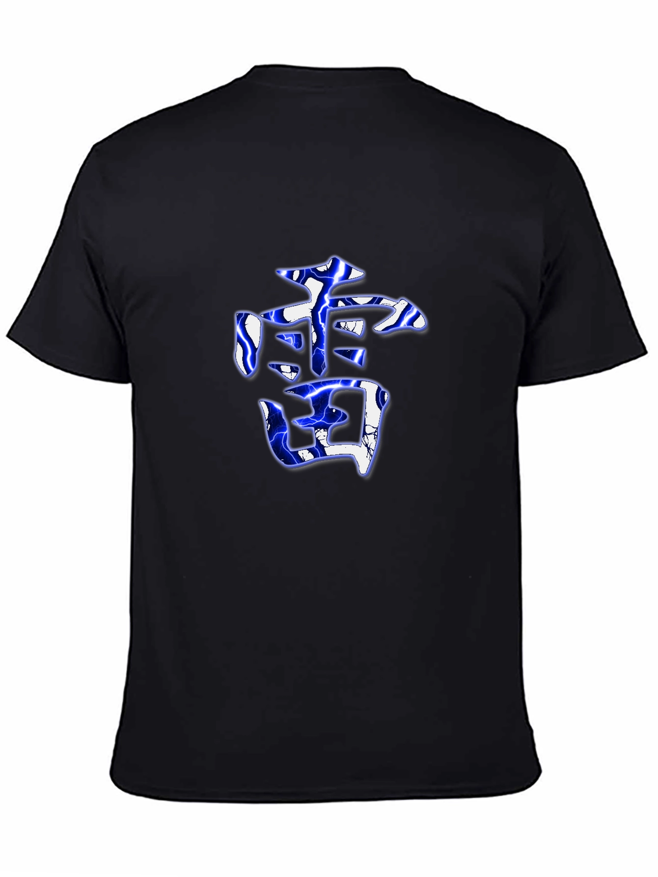Lightning Kanji Graphic Tee - Black