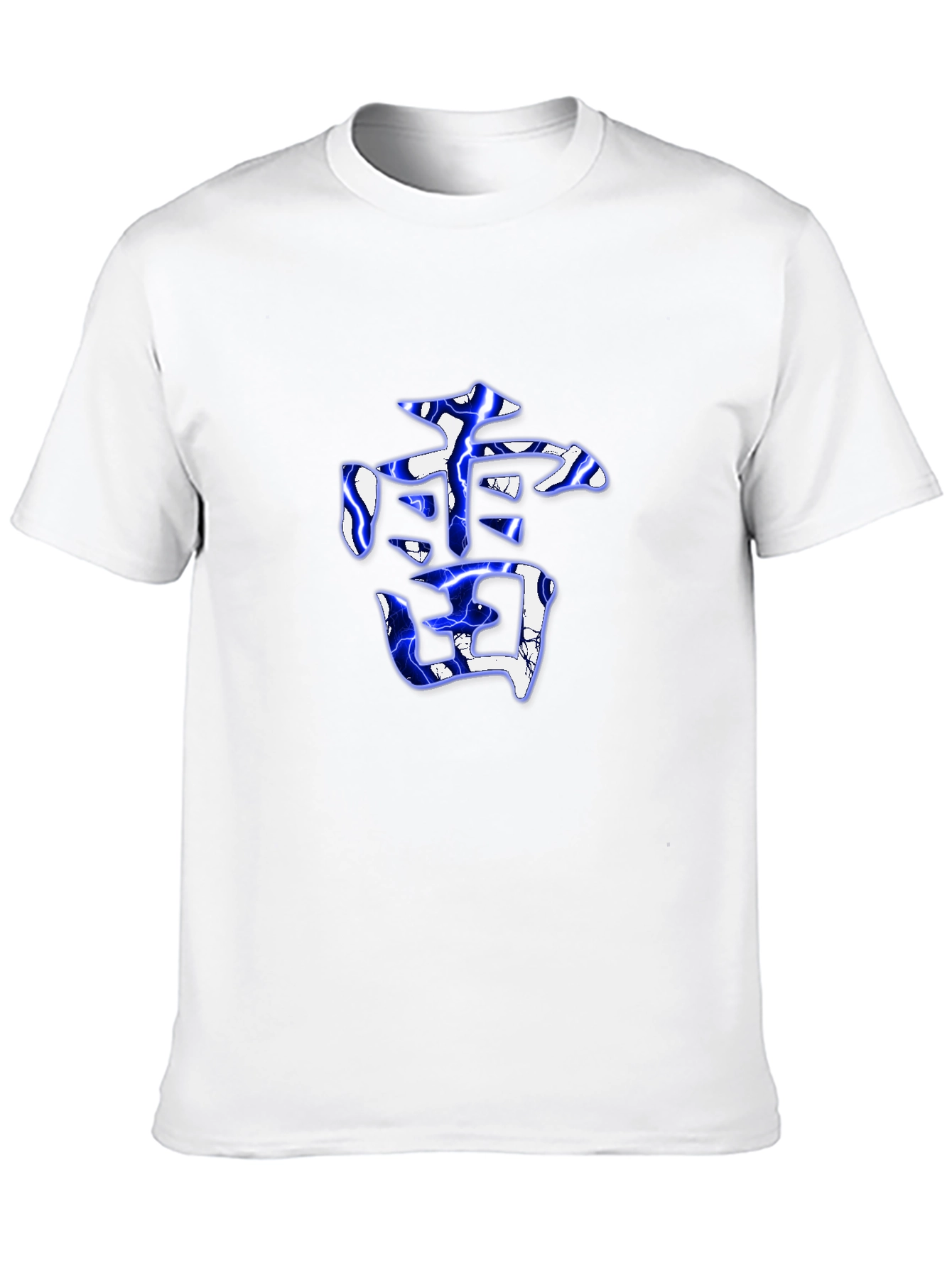 Lightning Kanji Graphic Tee - Black