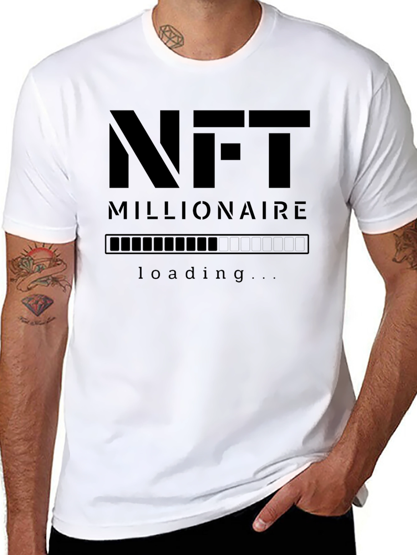 NFT Millionaire Loading T-Shirt