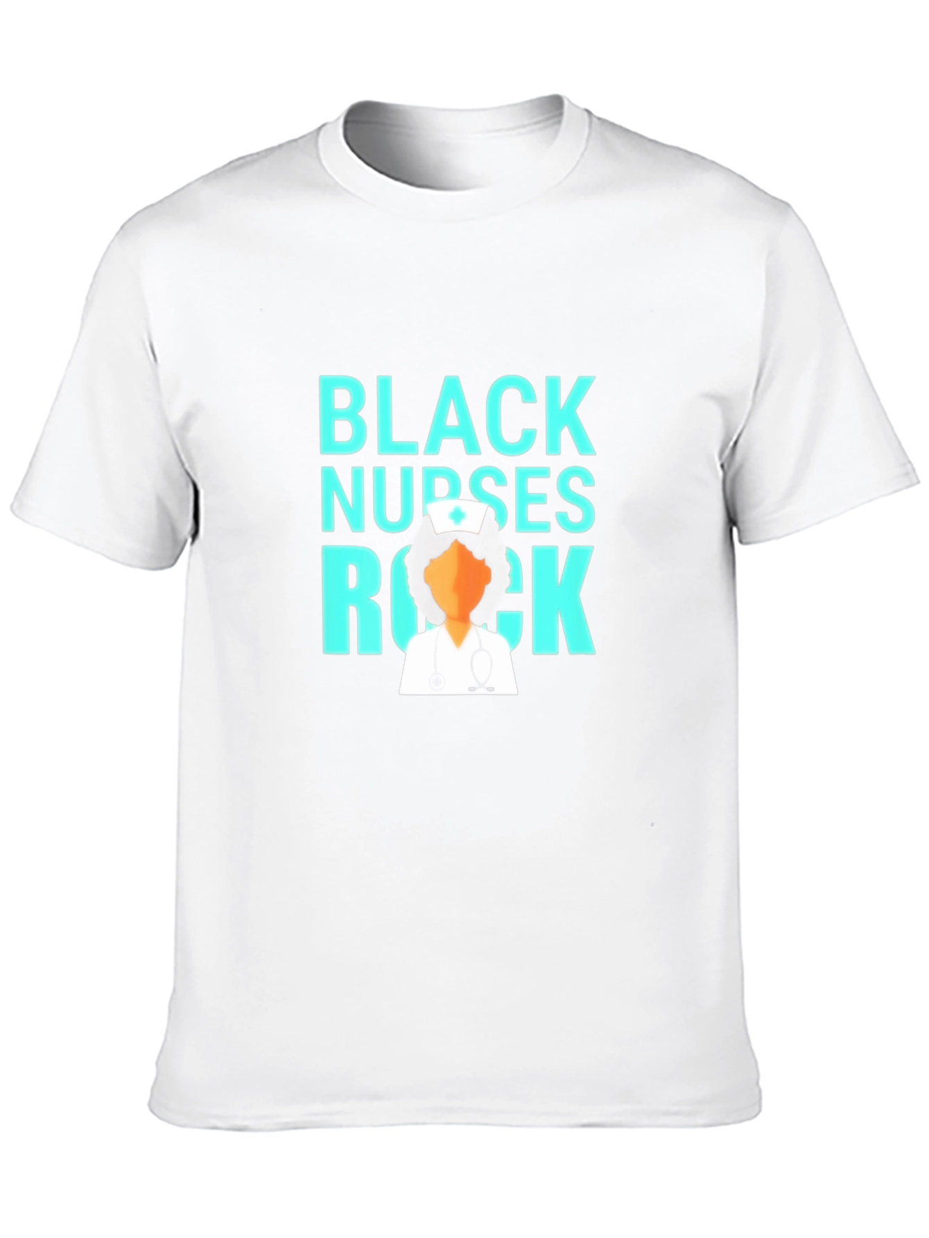 Black Nurses Rock T-Shirt - Stylish Graphic Tee
