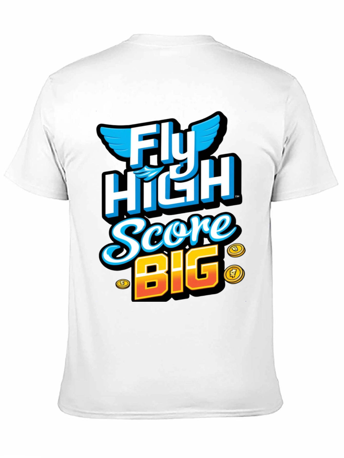 Fly High Score Big Graphic T-Shirt