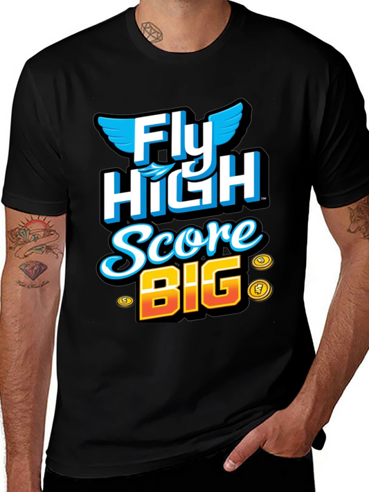 Fly High Score Big Graphic T-Shirt