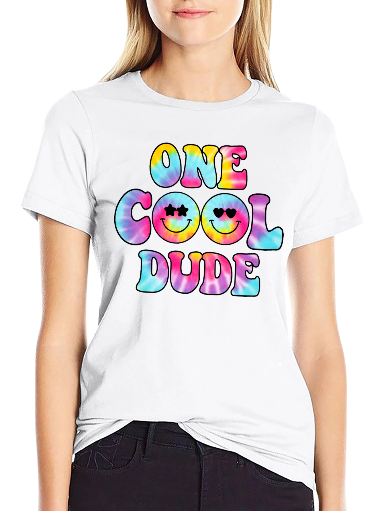One Cool Dude Tie Dye T-Shirt