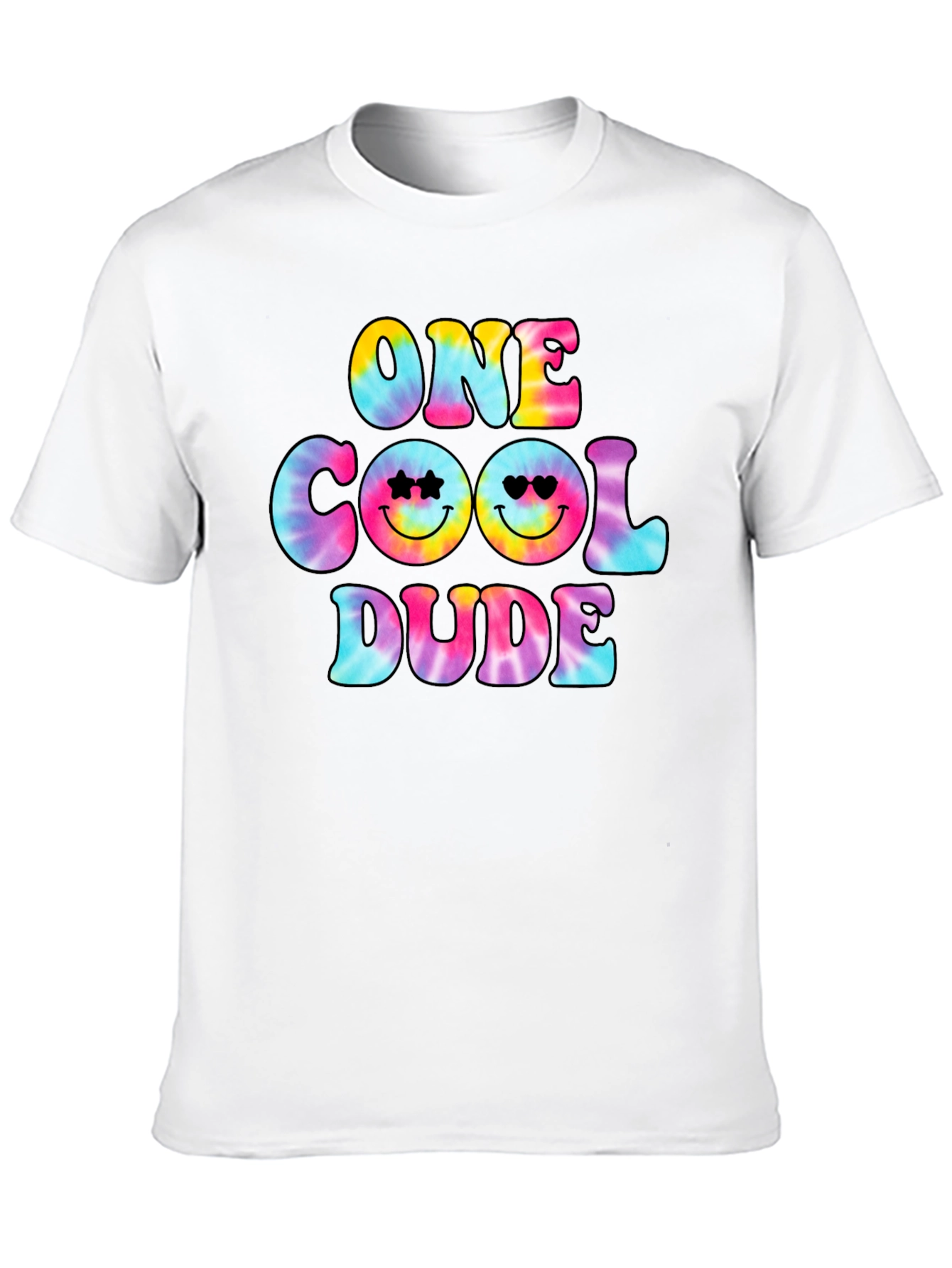 One Cool Dude Tie Dye T-Shirt