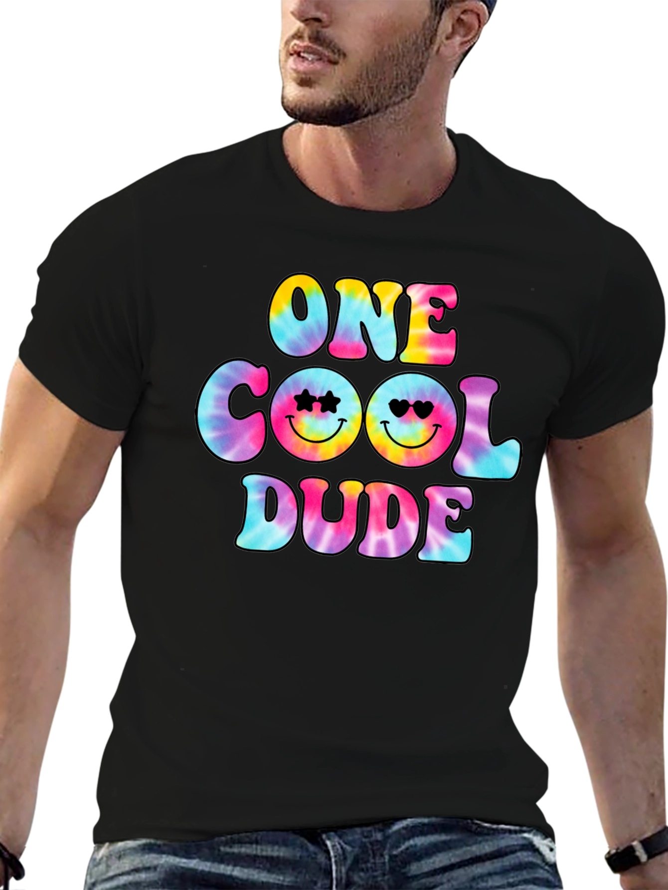 One Cool Dude Tie Dye T-Shirt