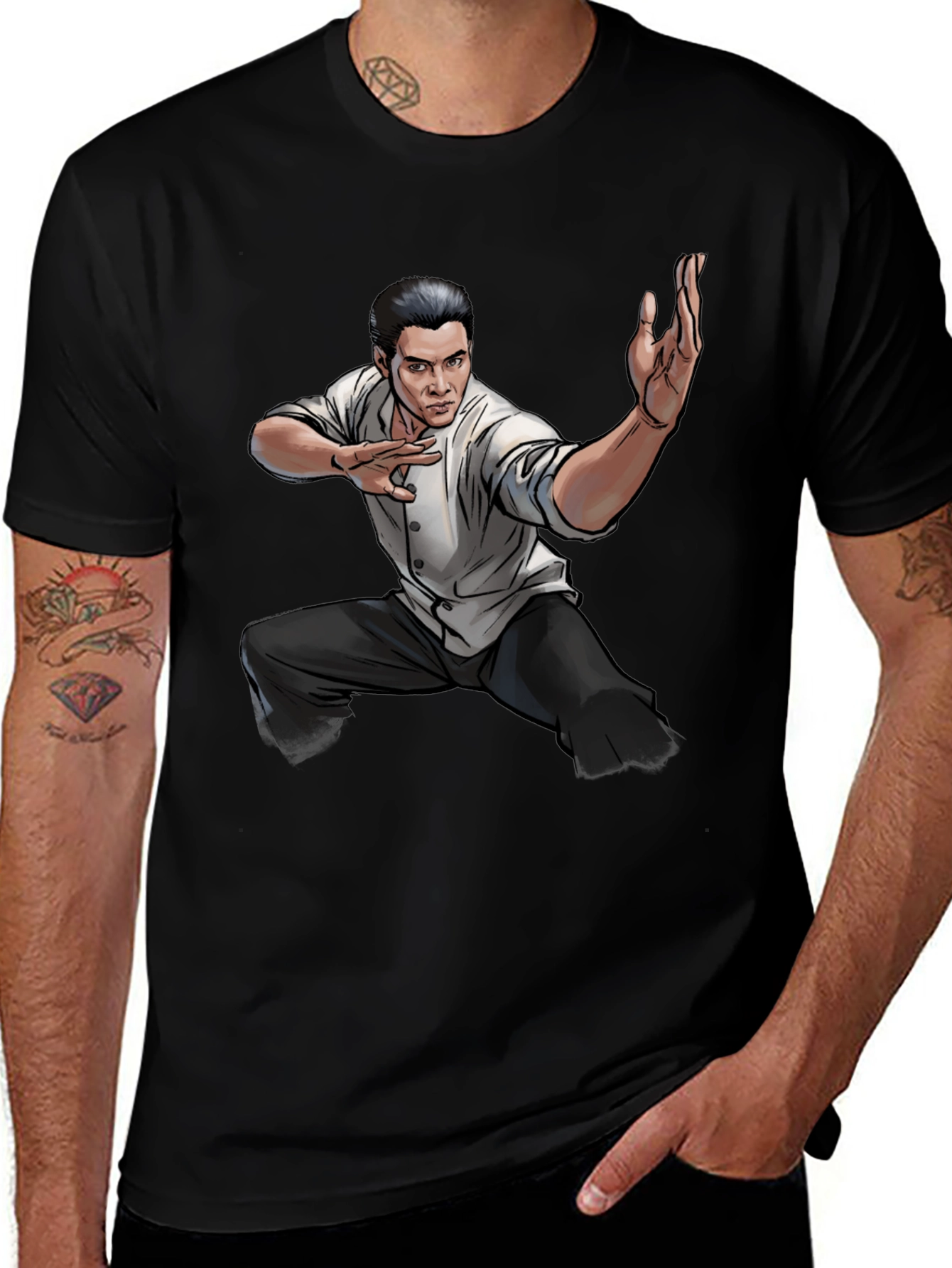 Ip Man Martial Arts Graphic T-Shirt