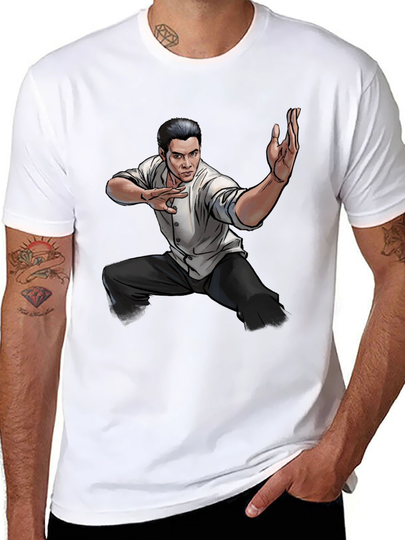 Ip Man Martial Arts Graphic T-Shirt