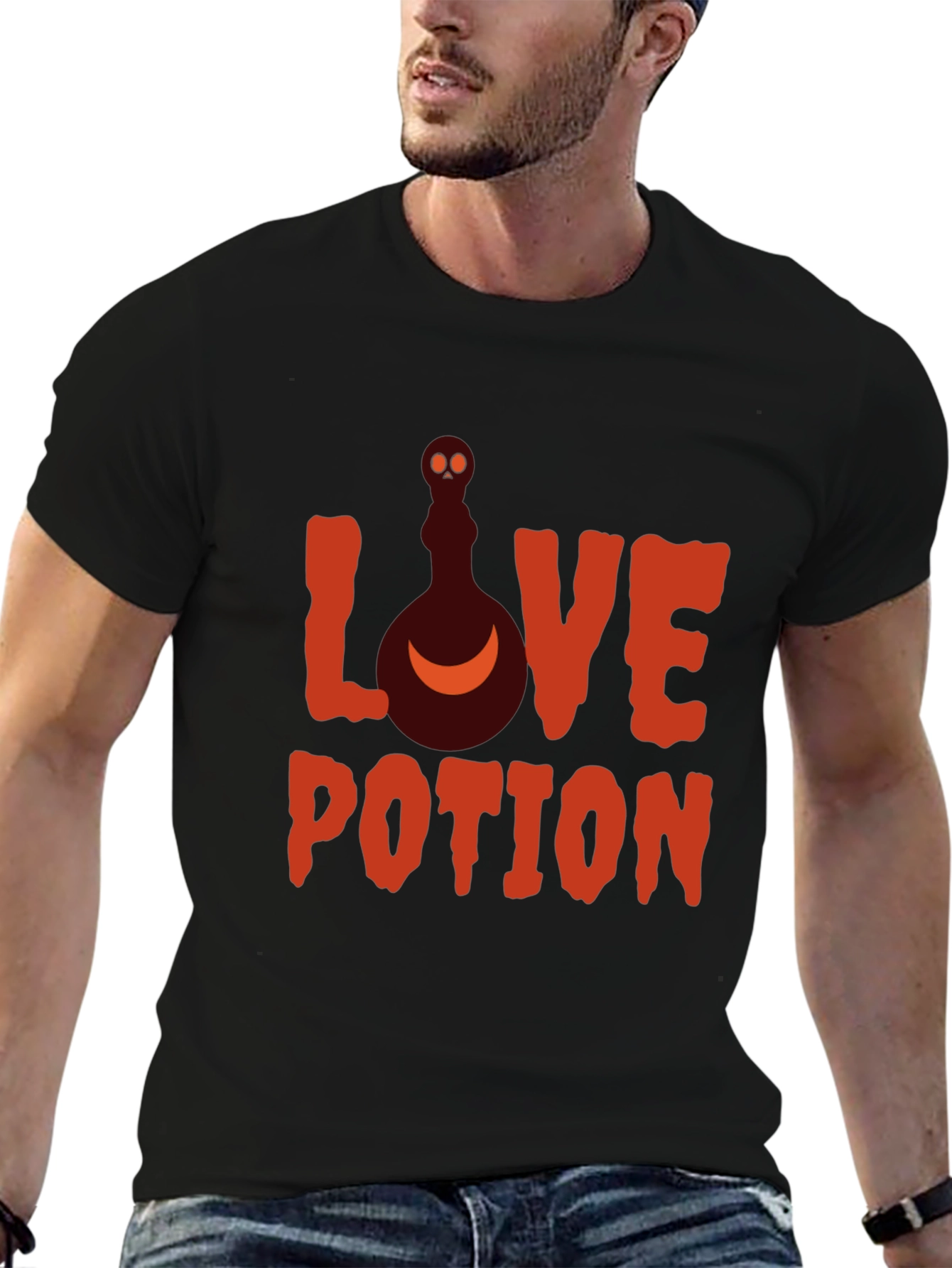 Love Potion Halloween T-Shirt - Black