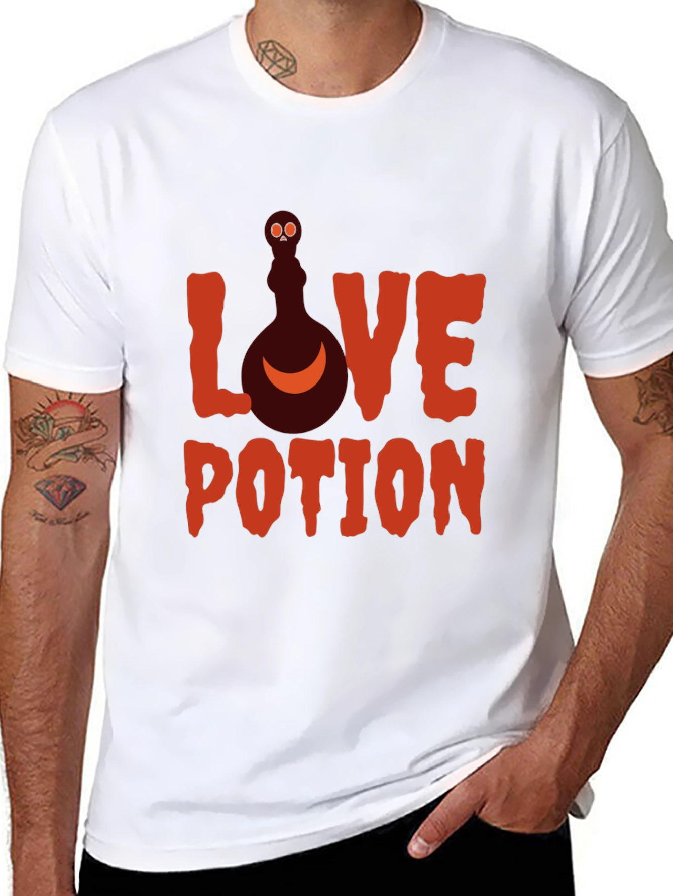 Love Potion Halloween T-Shirt - Black