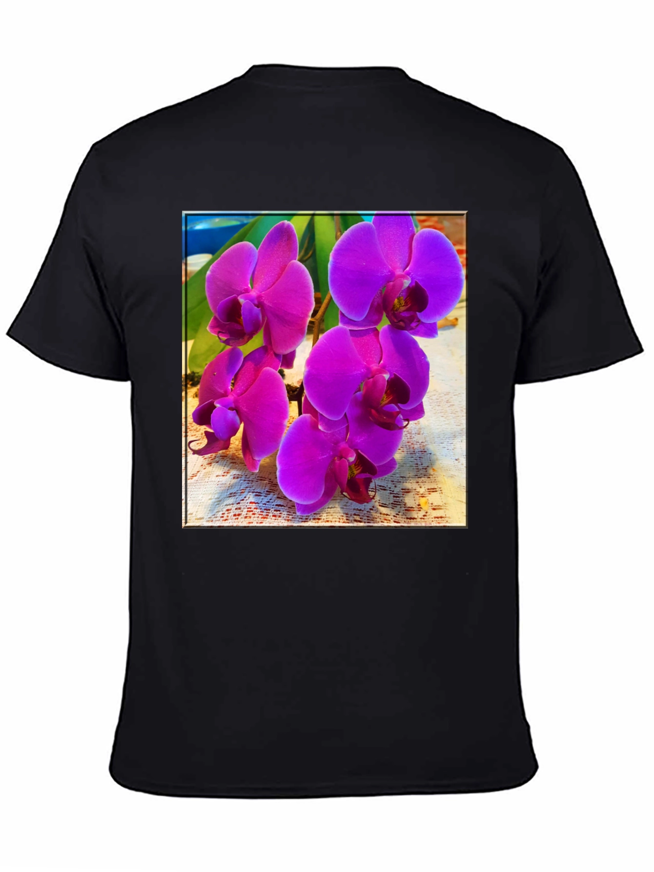 Orchid Flower Graphic T-Shirt