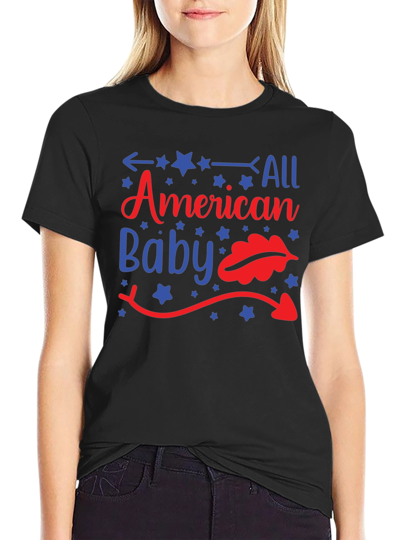 All American Baby Graphic Tee