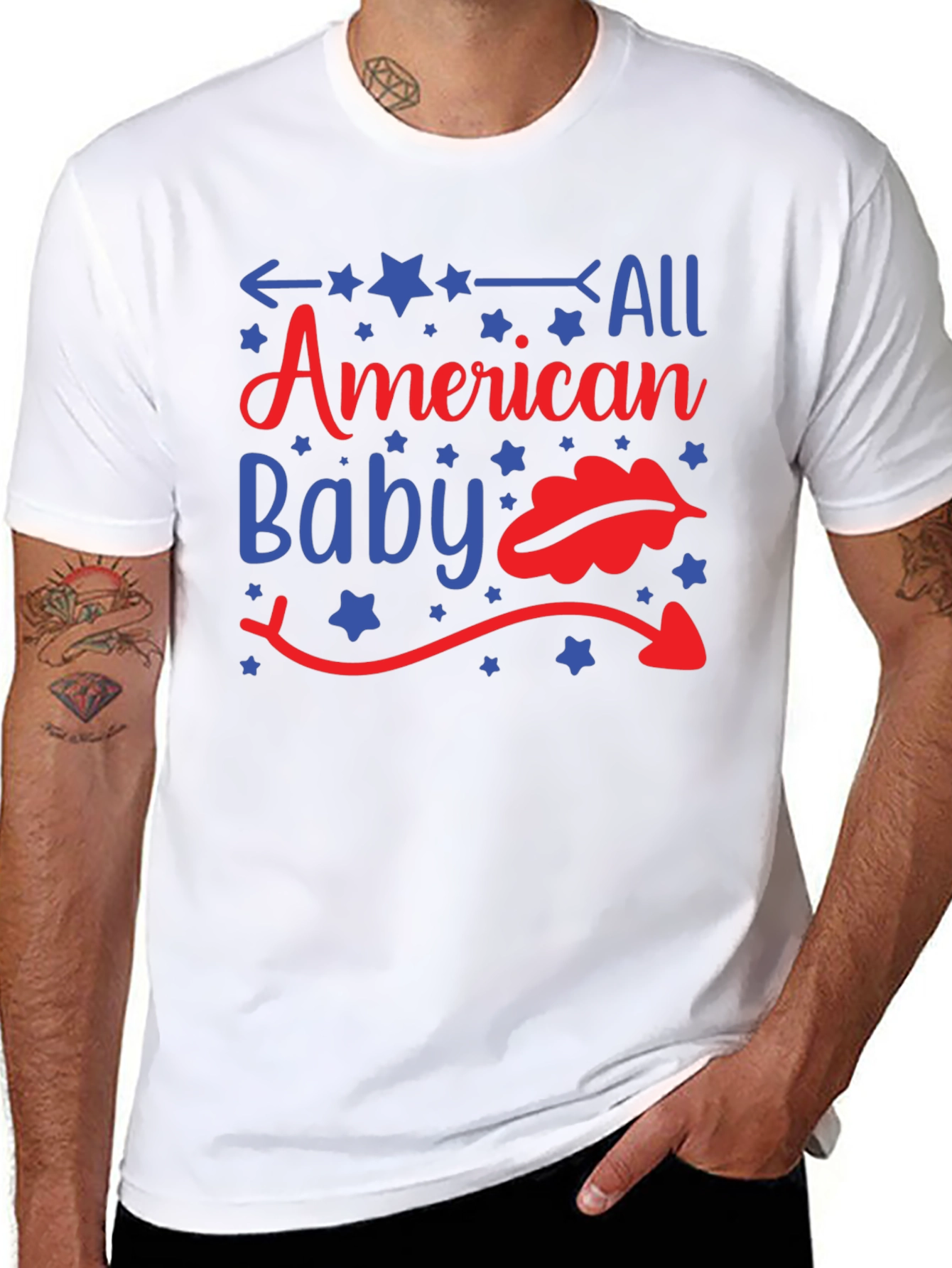 All American Baby Graphic Tee