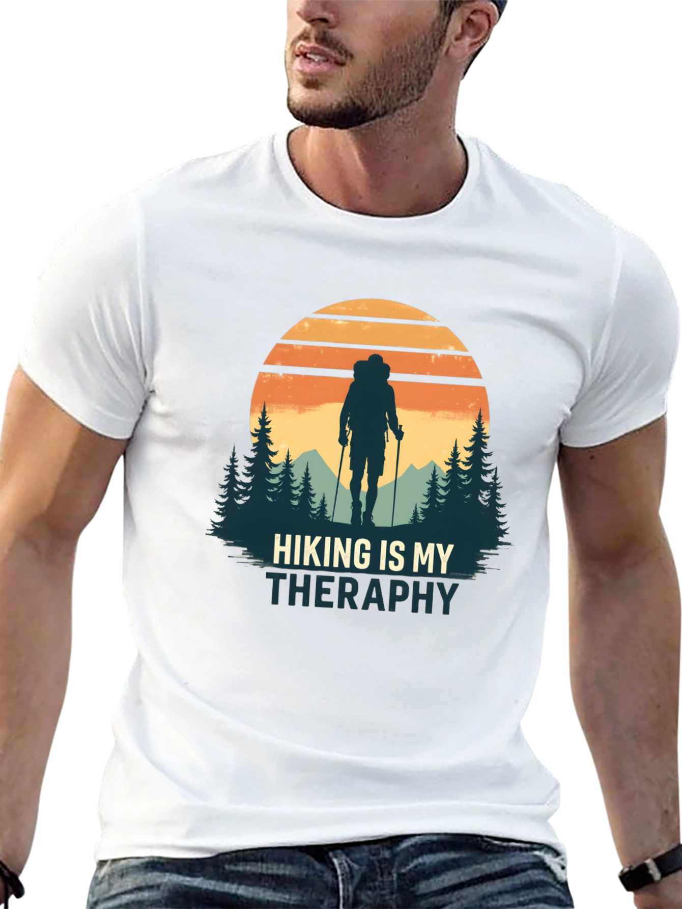 Hiking is My Therapy T-Shirt