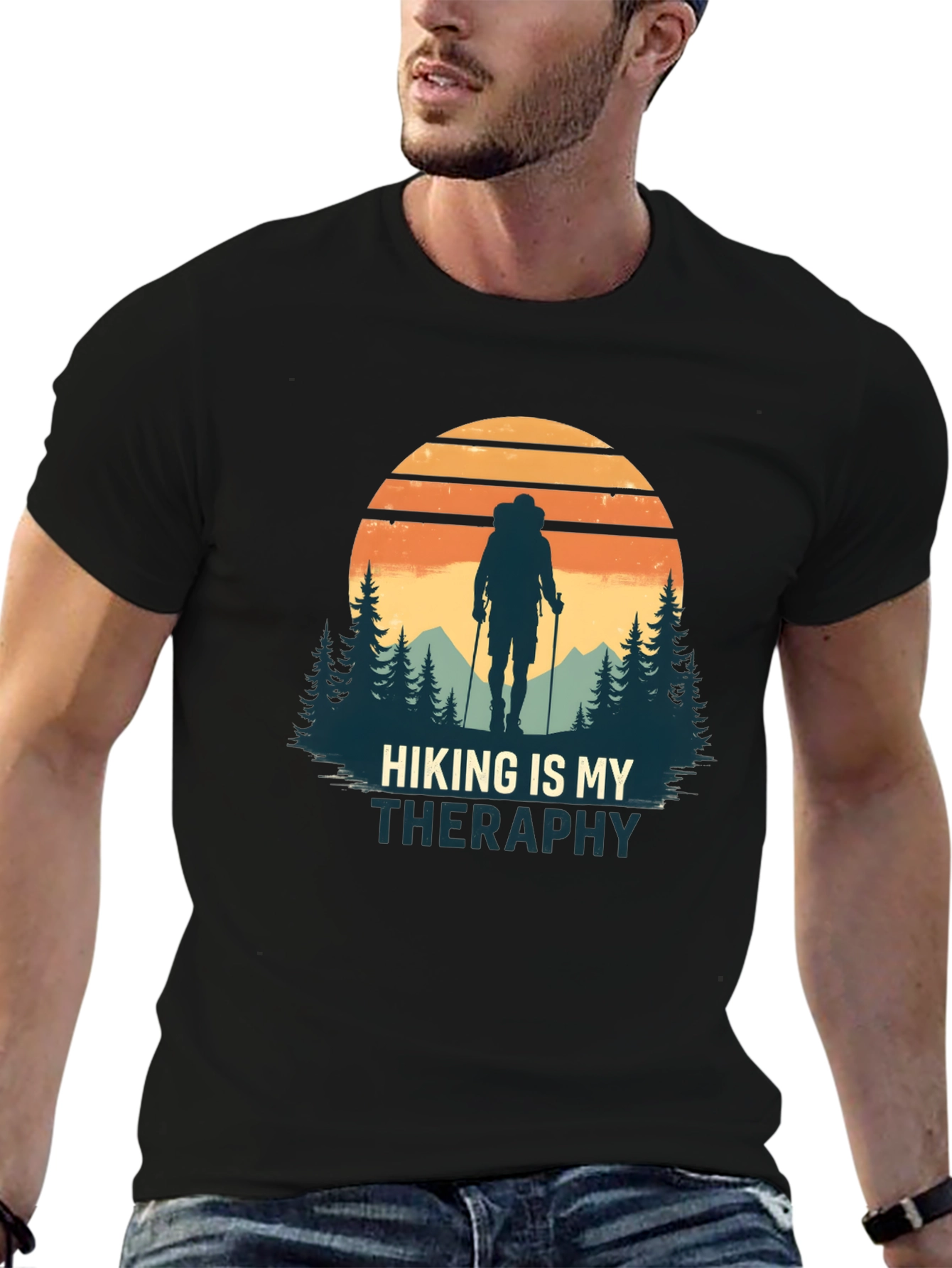 Hiking is My Therapy T-Shirt
