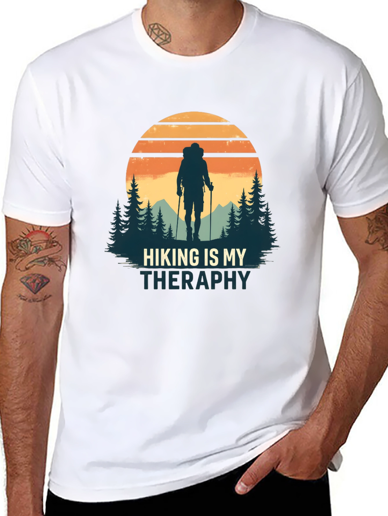 Hiking is My Therapy T-Shirt