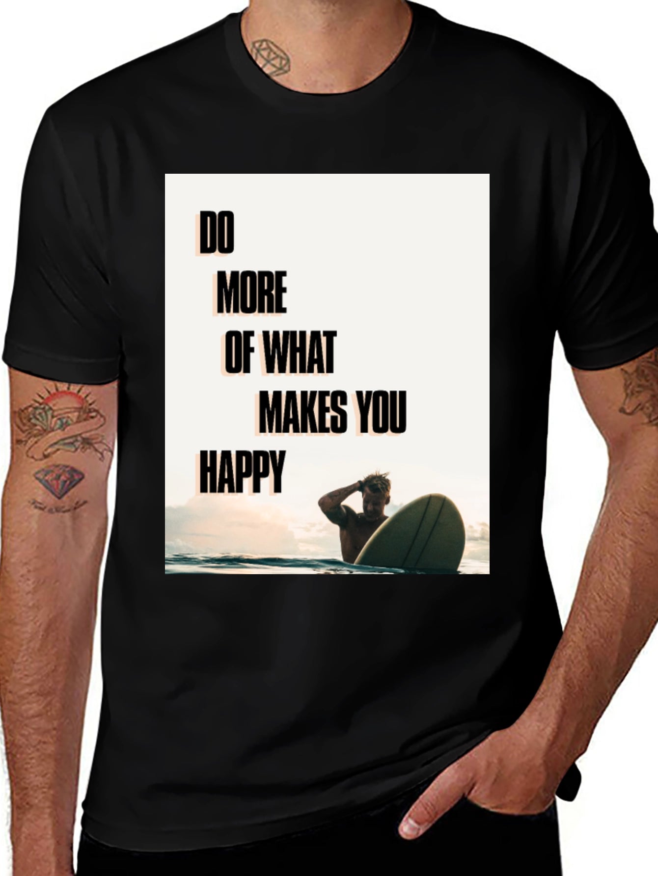 Inspirational Surfer Graphic Tee