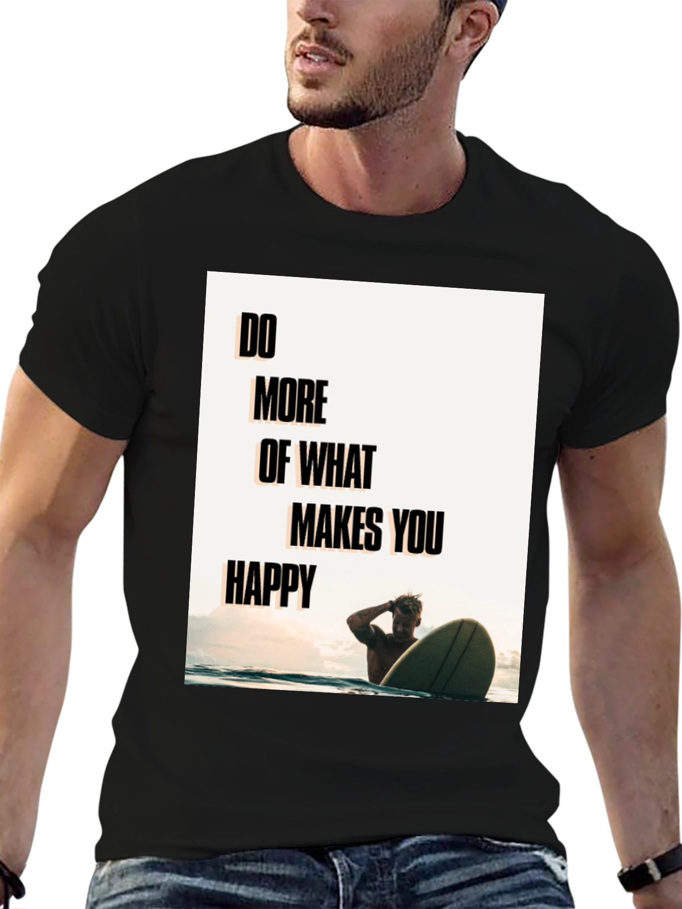 Inspirational Surfer Graphic Tee