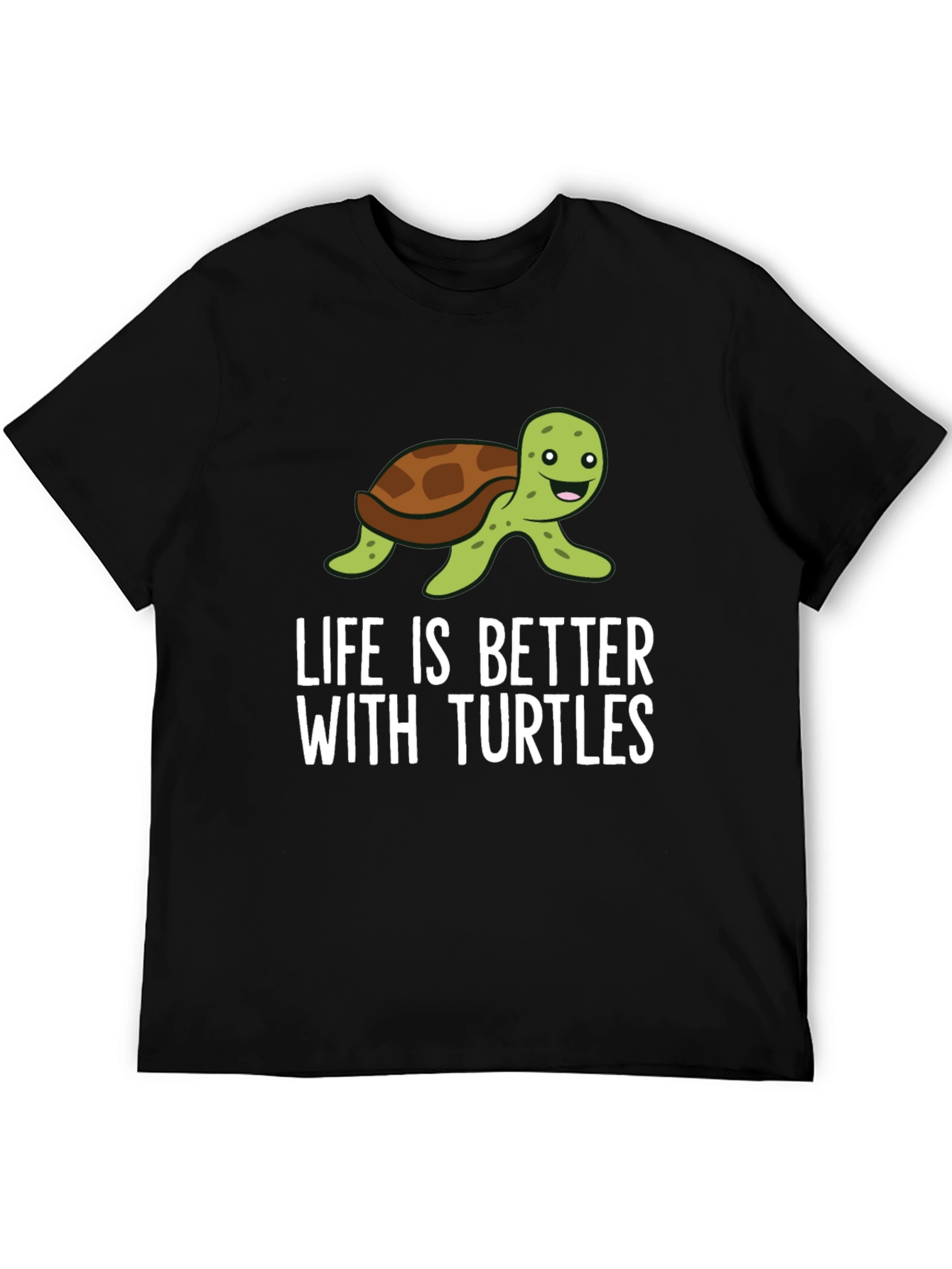 Life is Better with Turtles Graphic T-Shirt