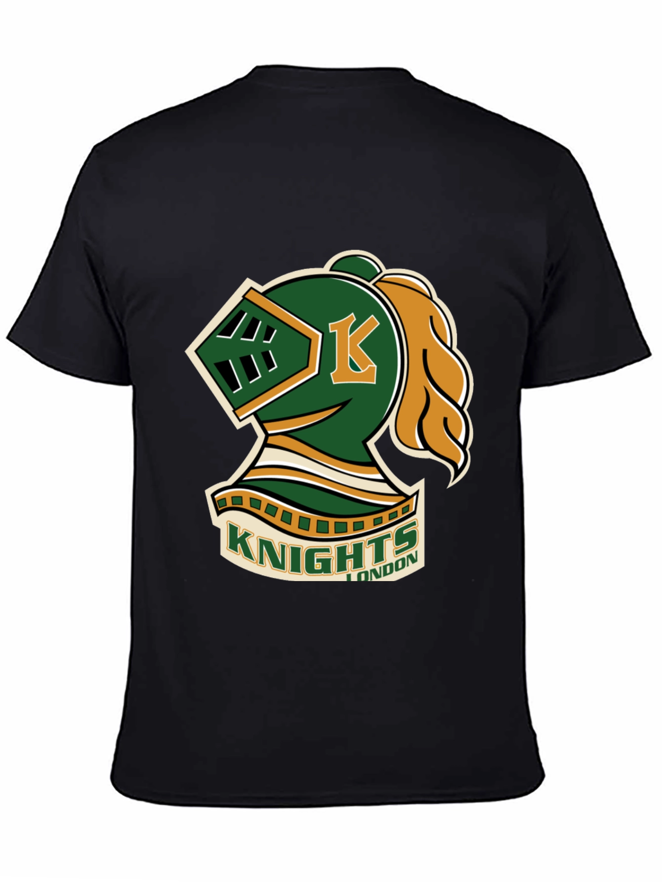 Knights London Graphic T-Shirt - Black