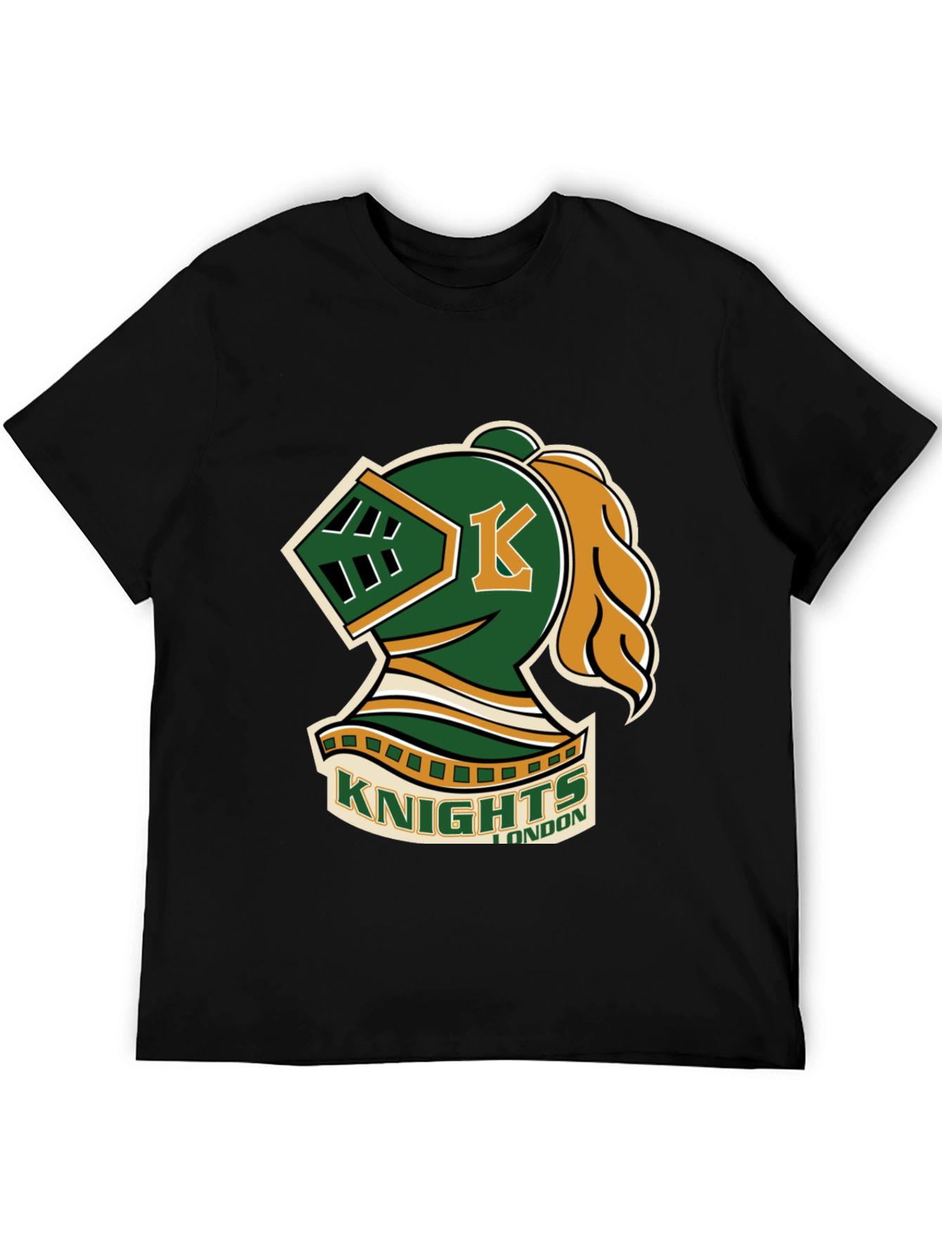 Knights London Graphic T-Shirt - Black