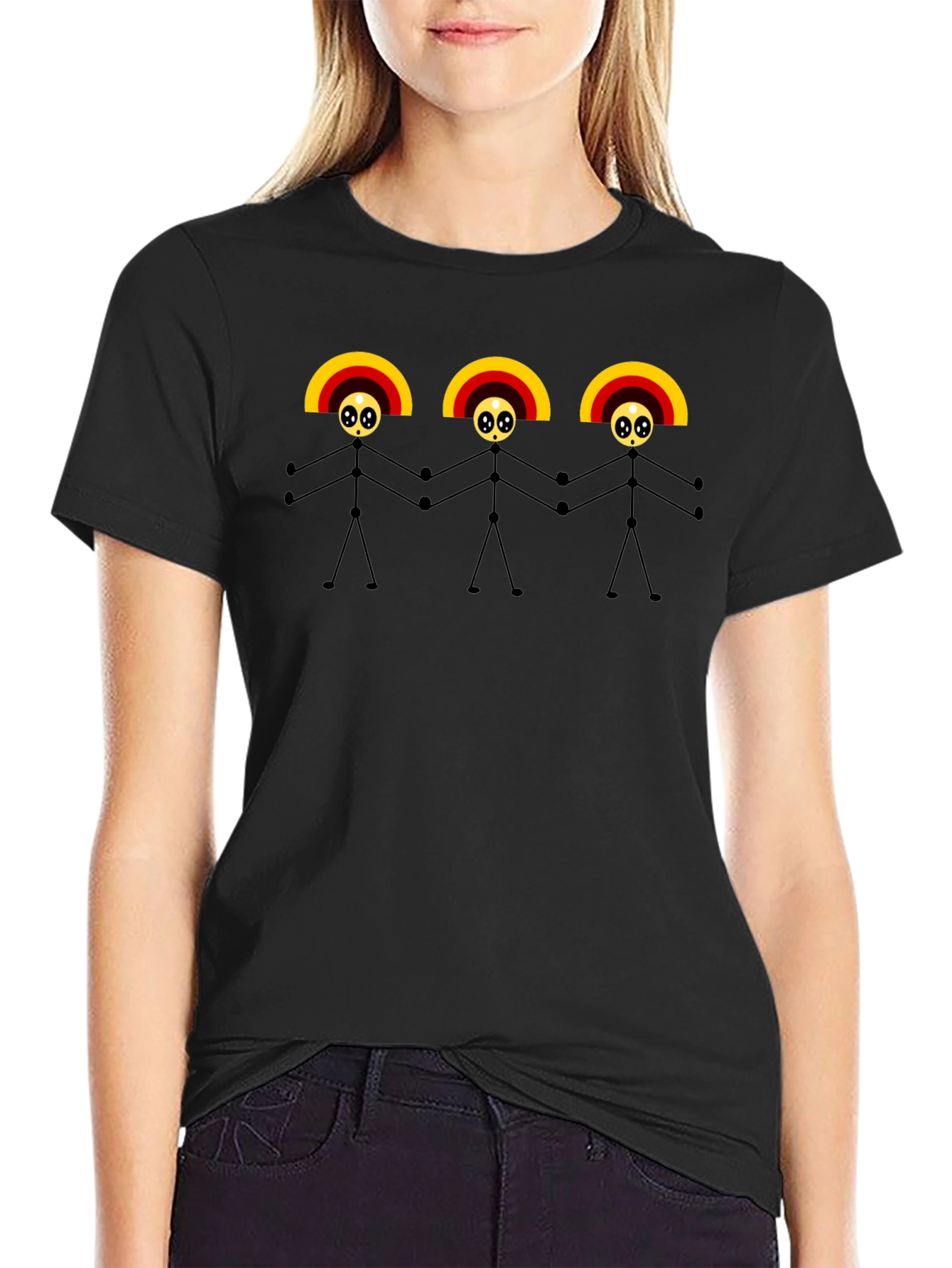 Stick Figure Graphic Tee