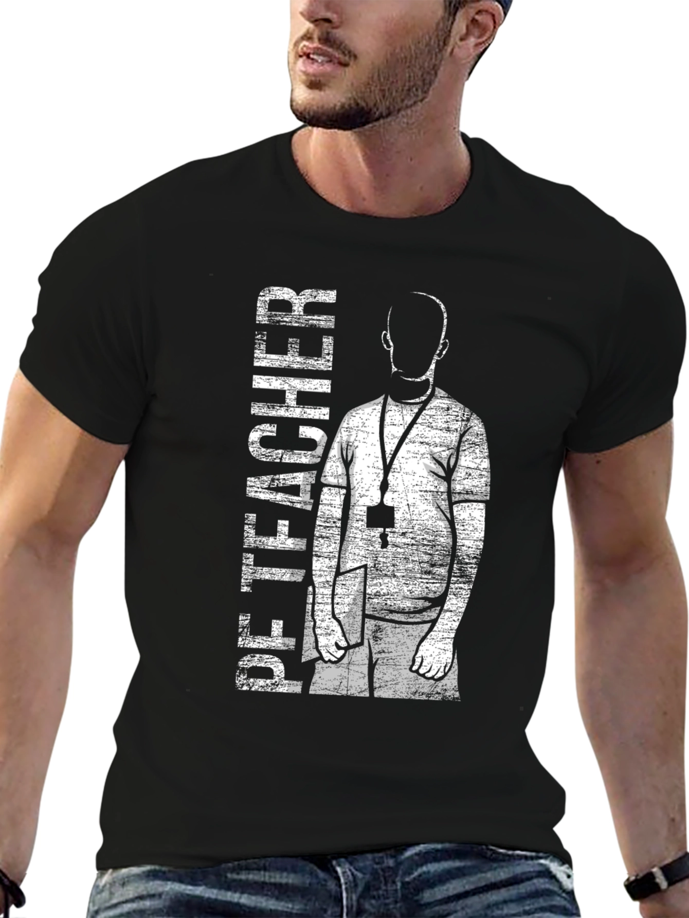 PE Teacher Graphic T-Shirt