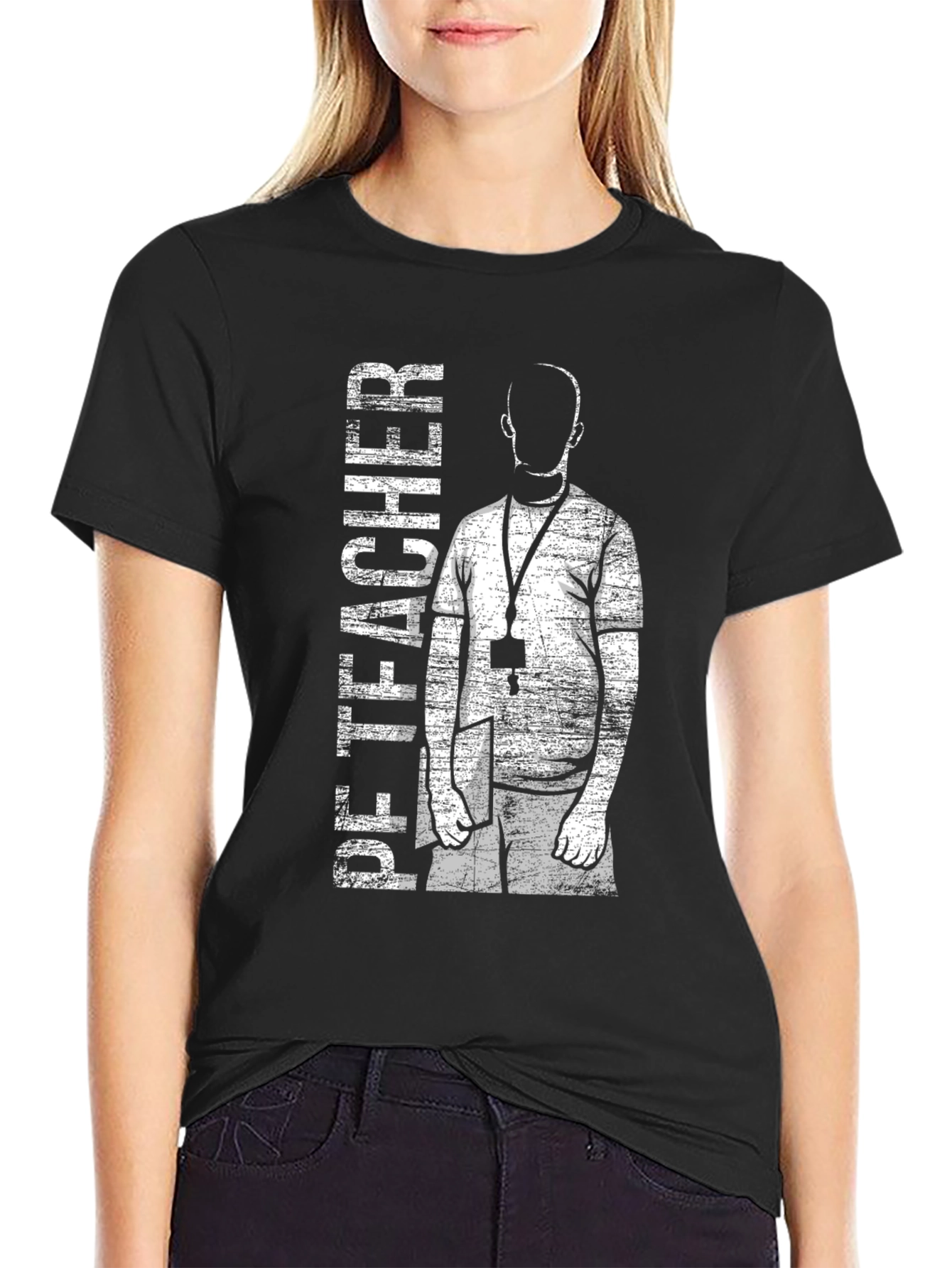 PE Teacher Graphic T-Shirt