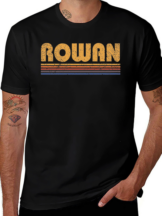 Rowan Retro Graphic Tee - Vintage Style T-Shirt