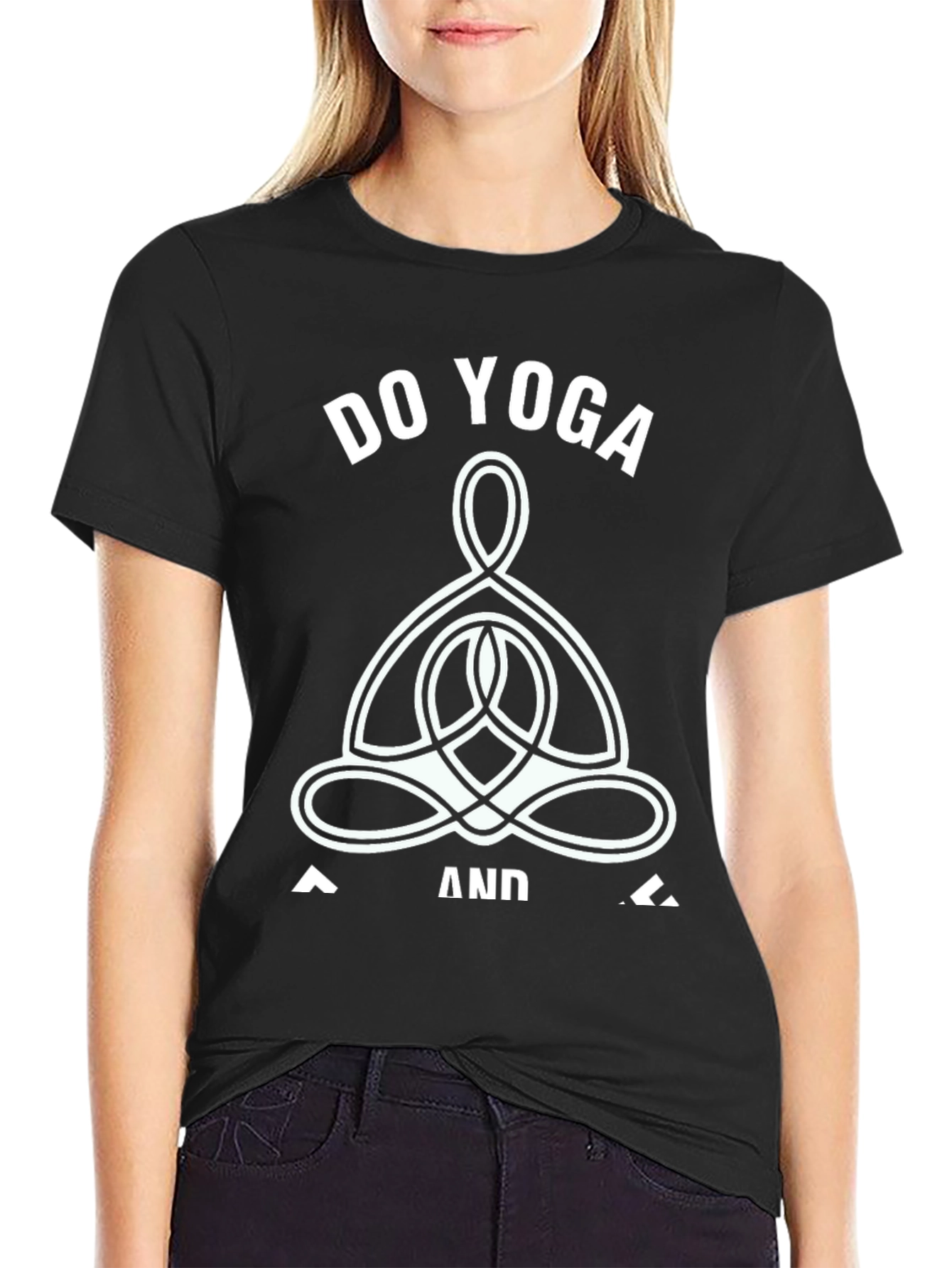 Do Yoga And Chill Mens Graphic Tee